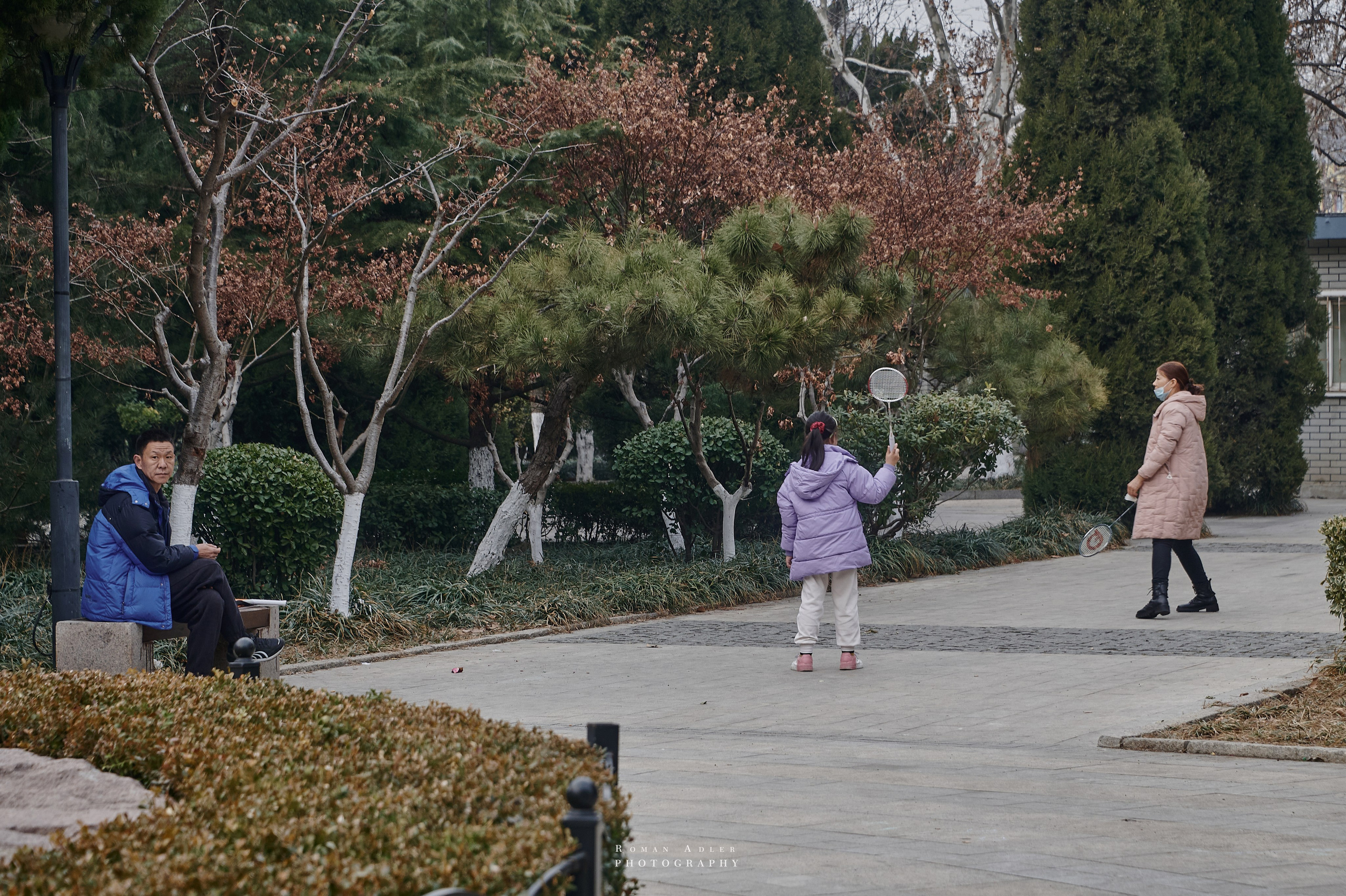 Улицы и парки Циндао, фотопроект Китай Русский взгляд. Фотограф Роман Адлер