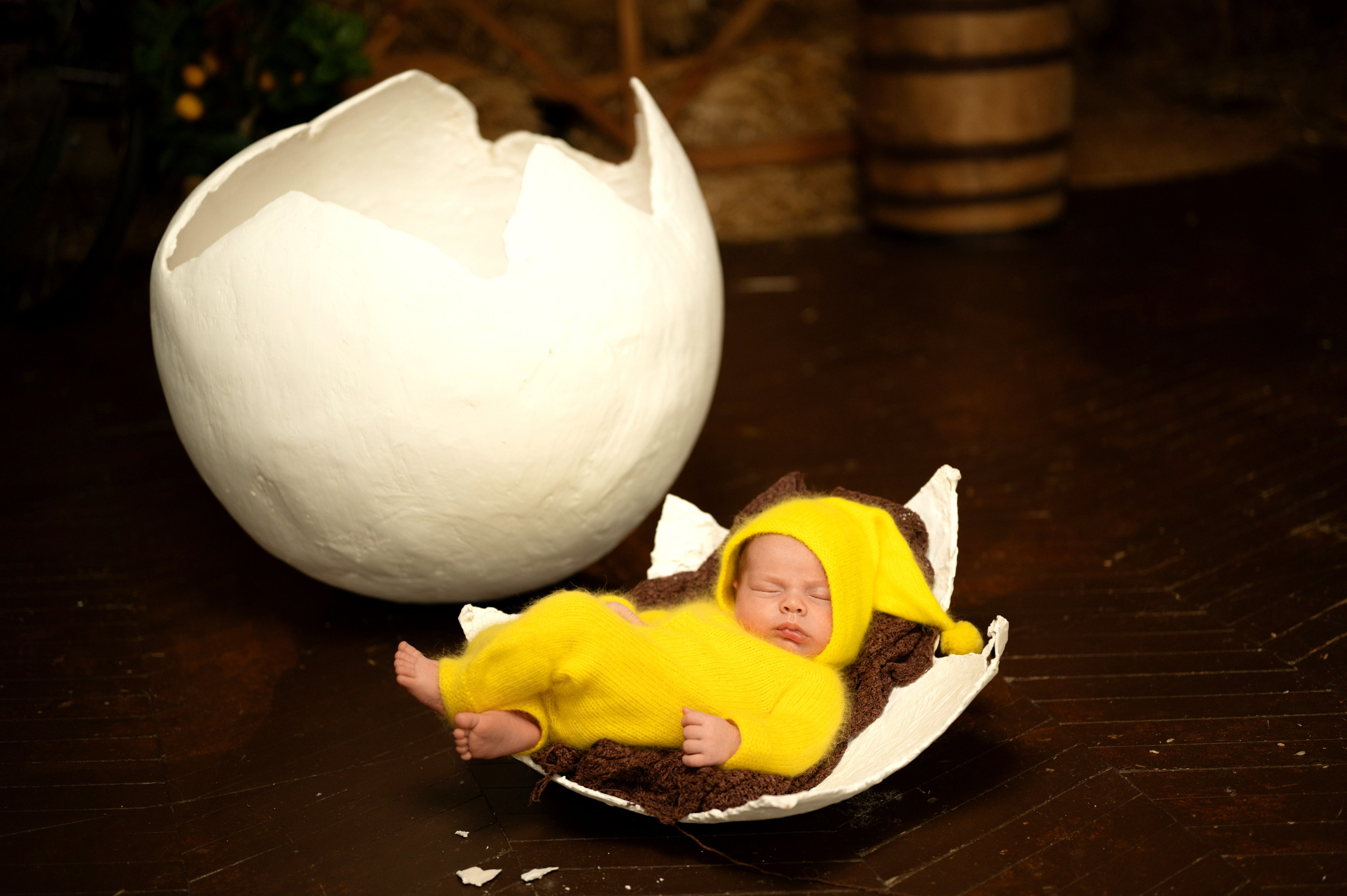 Павлуша и утята. Фотограф новорожденных, семейный детский в Тюмени Татьяна Морозова