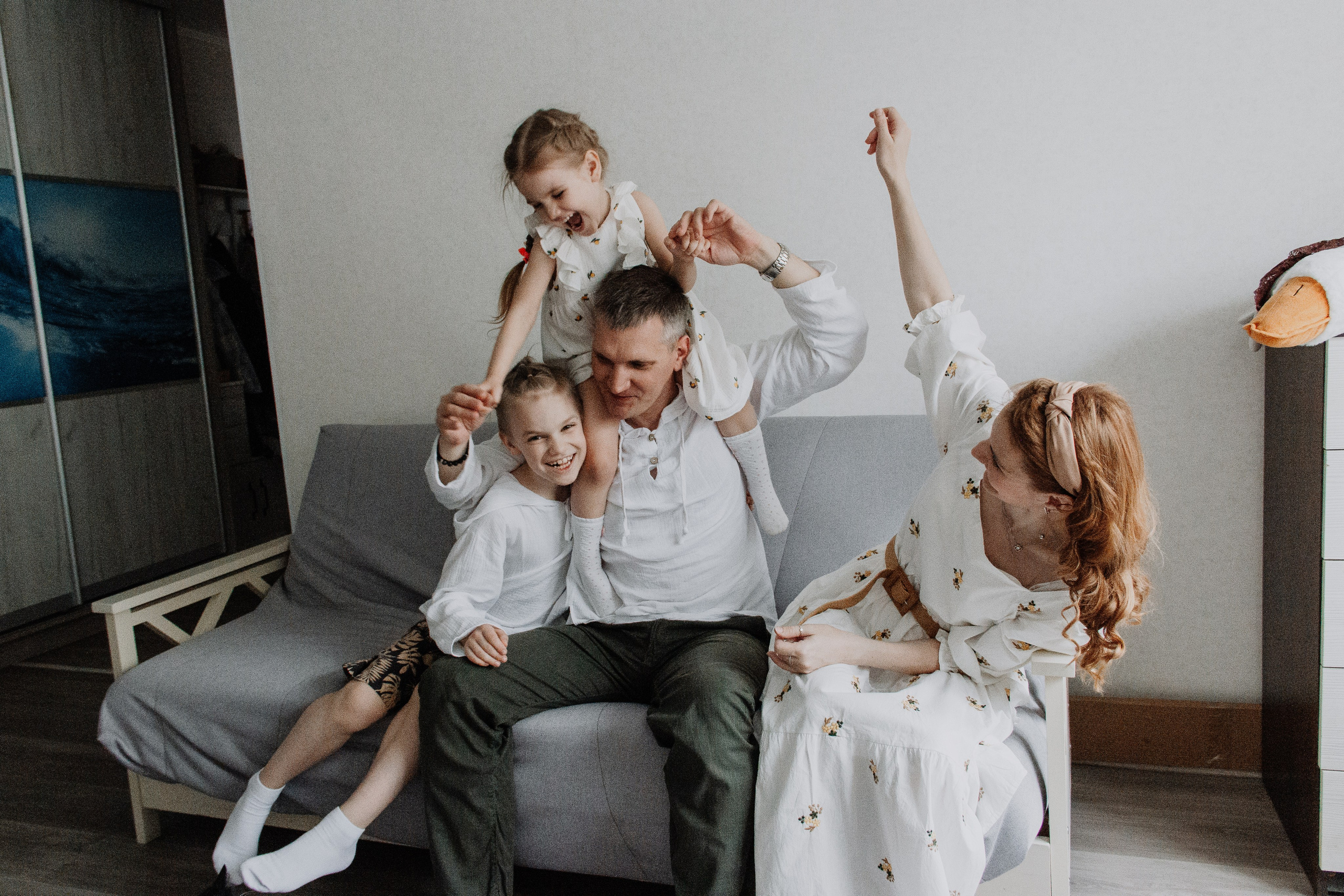 Дёмины. Фотограф Елена Зиновьева