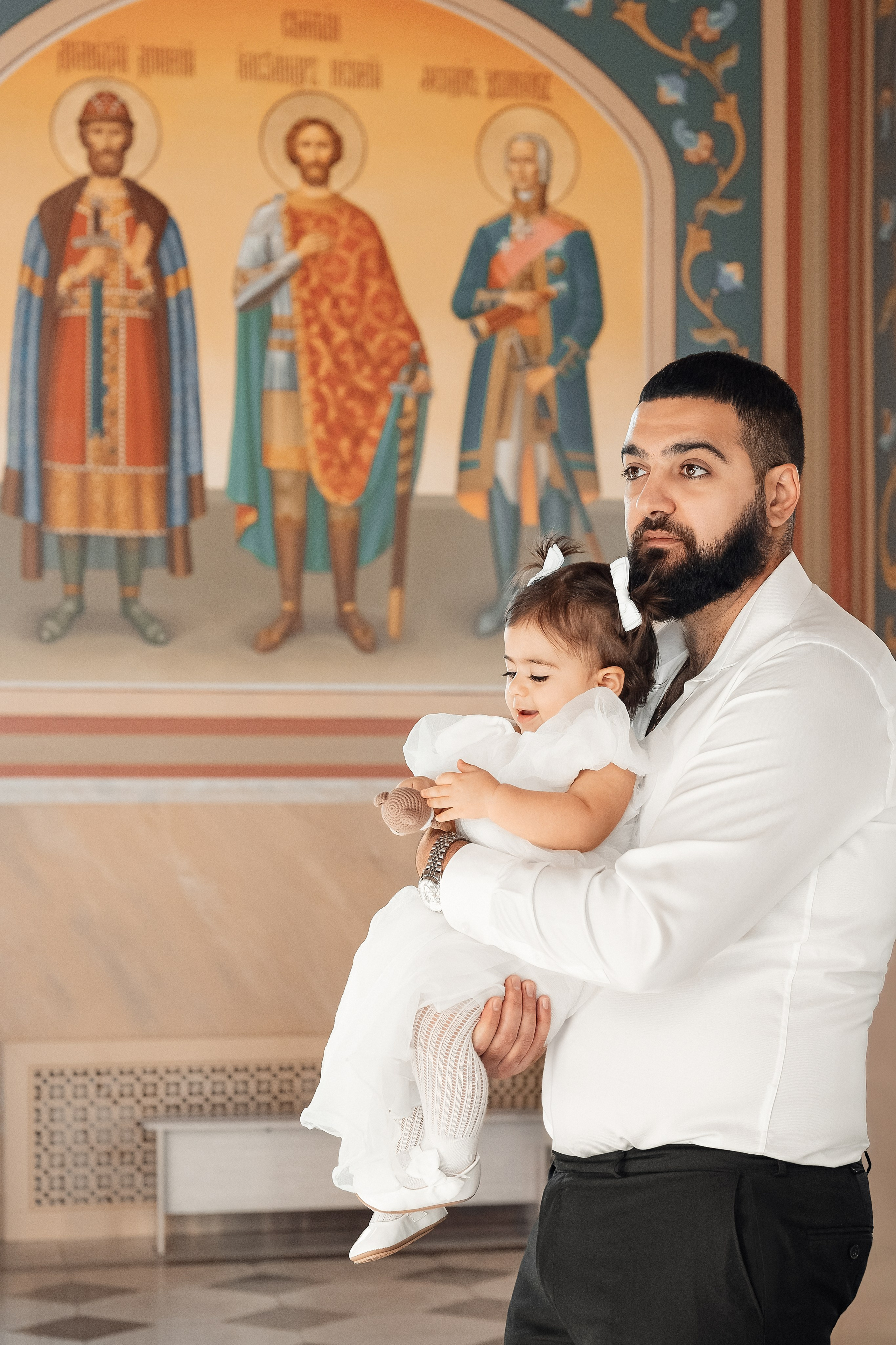 Храм Угрешского. Двойное крещение. Церковный фотограф на Таинство Крещения и Венчания в Оренбурге и Оренбургской области Екатерина Белкина