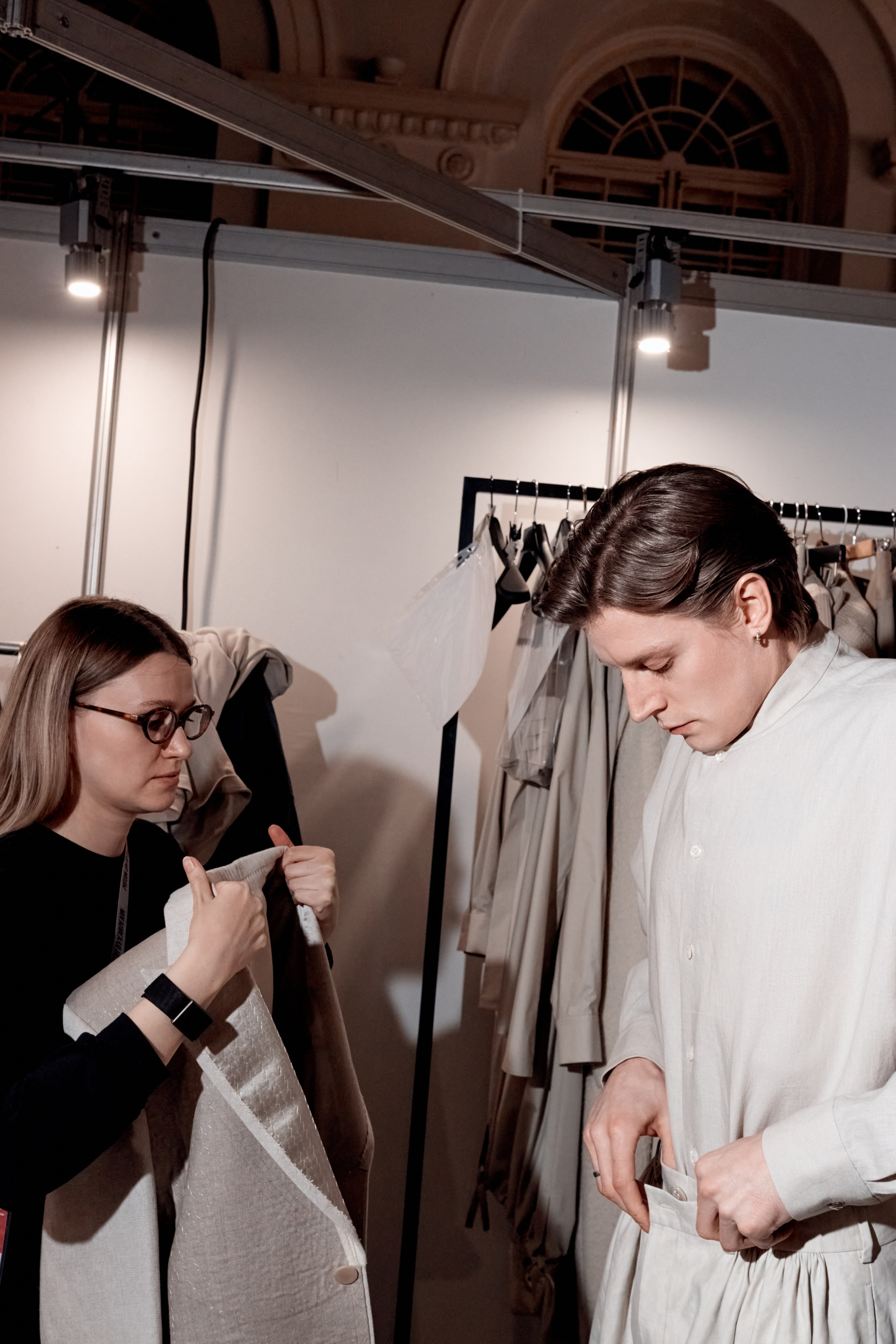 Московская неделя моды | House of Leo | backstage. Фотограф Михаил Николаев