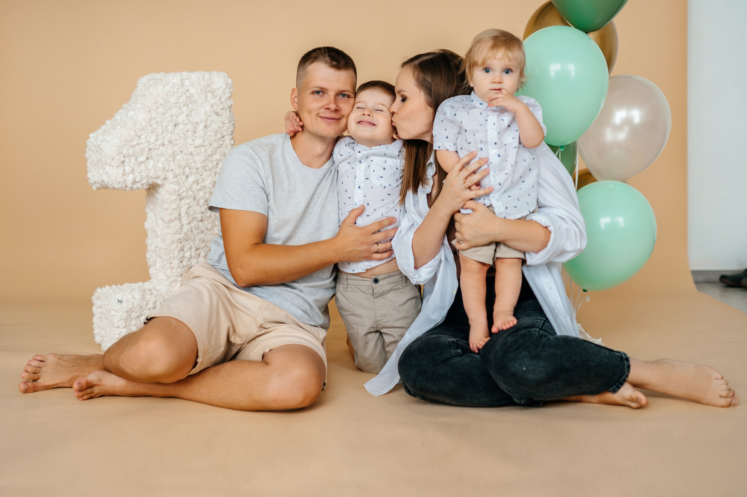 Годик Никиты. Катя Курлович — семейный фотограф в Бобруйске и Минске