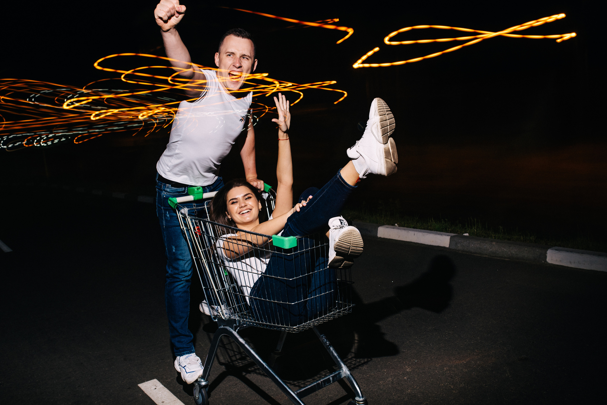 Аня и Денис Night. Фотограф Николай Павленко в Гомеле