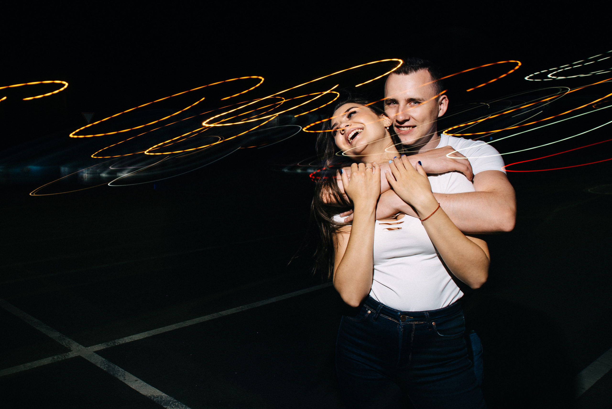 Аня и Денис Night. Фотограф Николай Павленко в Гомеле