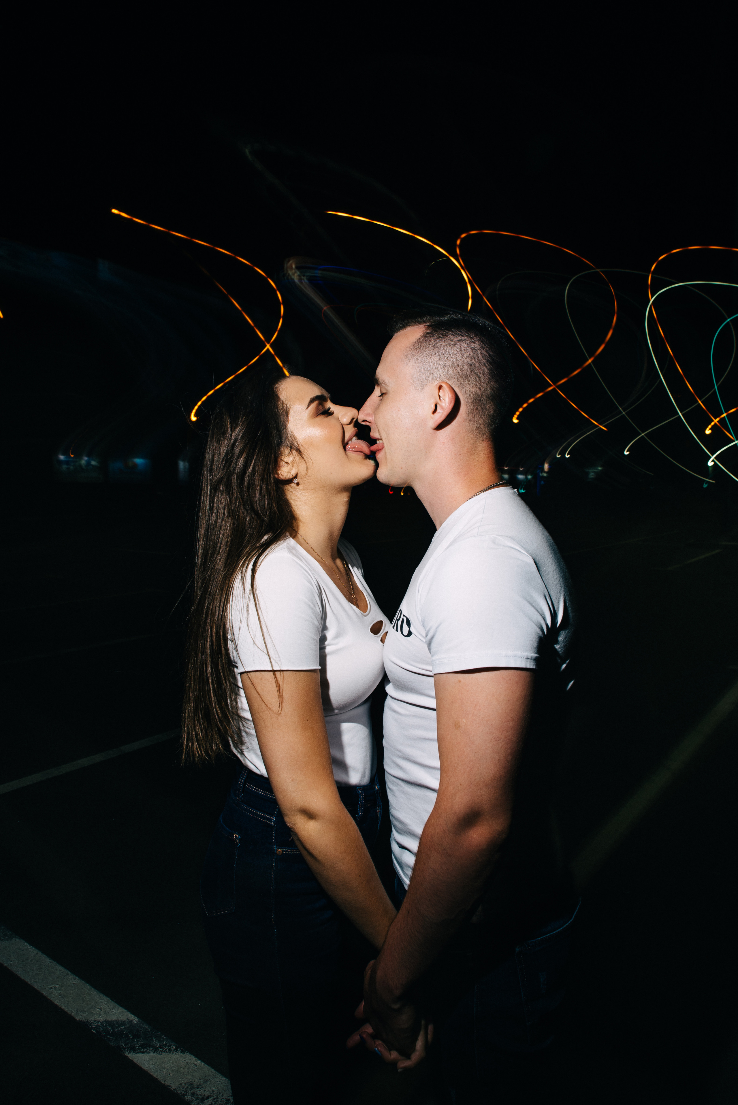 Аня и Денис Night. Фотограф Николай Павленко в Гомеле