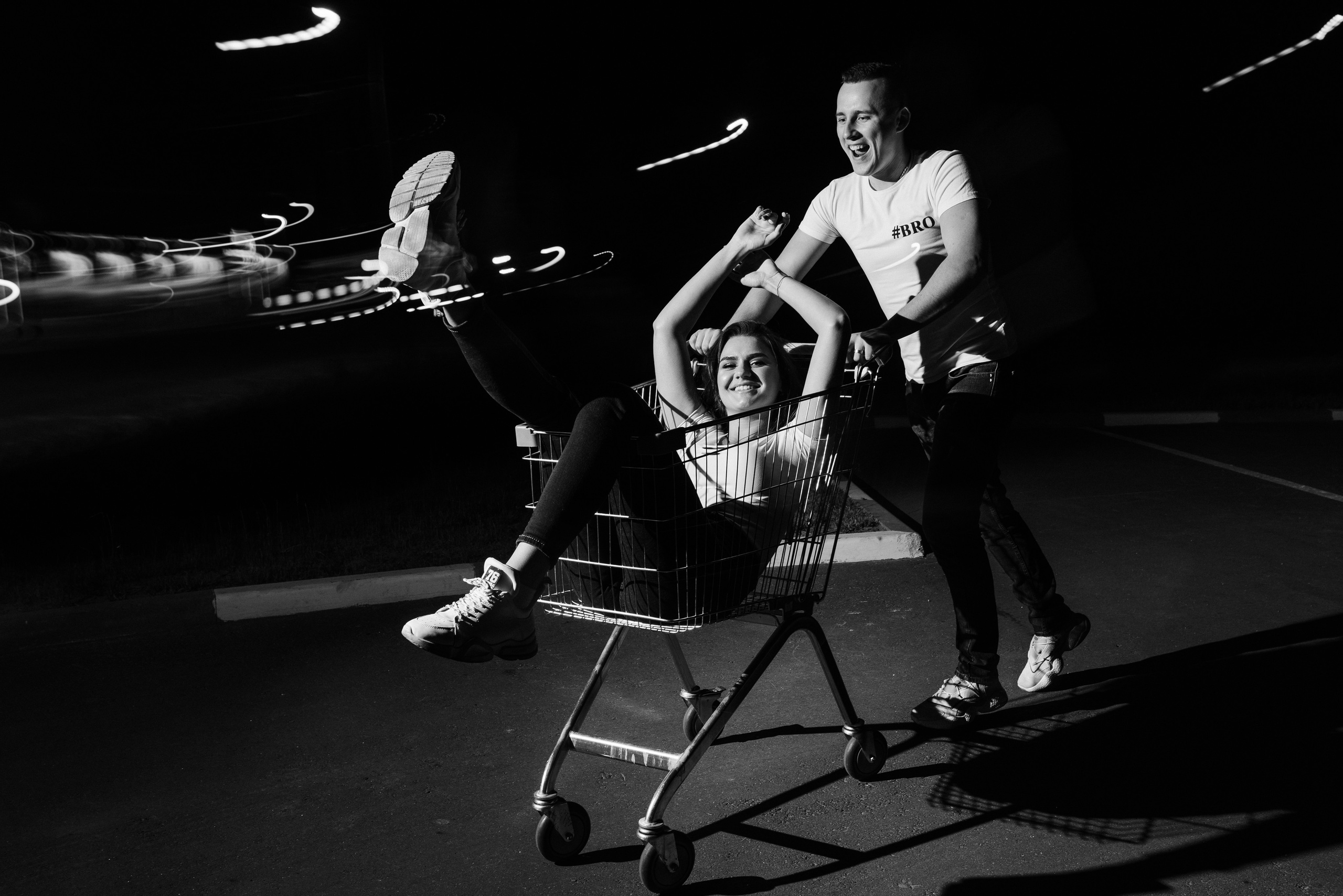 Аня и Денис Night. Фотограф Николай Павленко в Гомеле