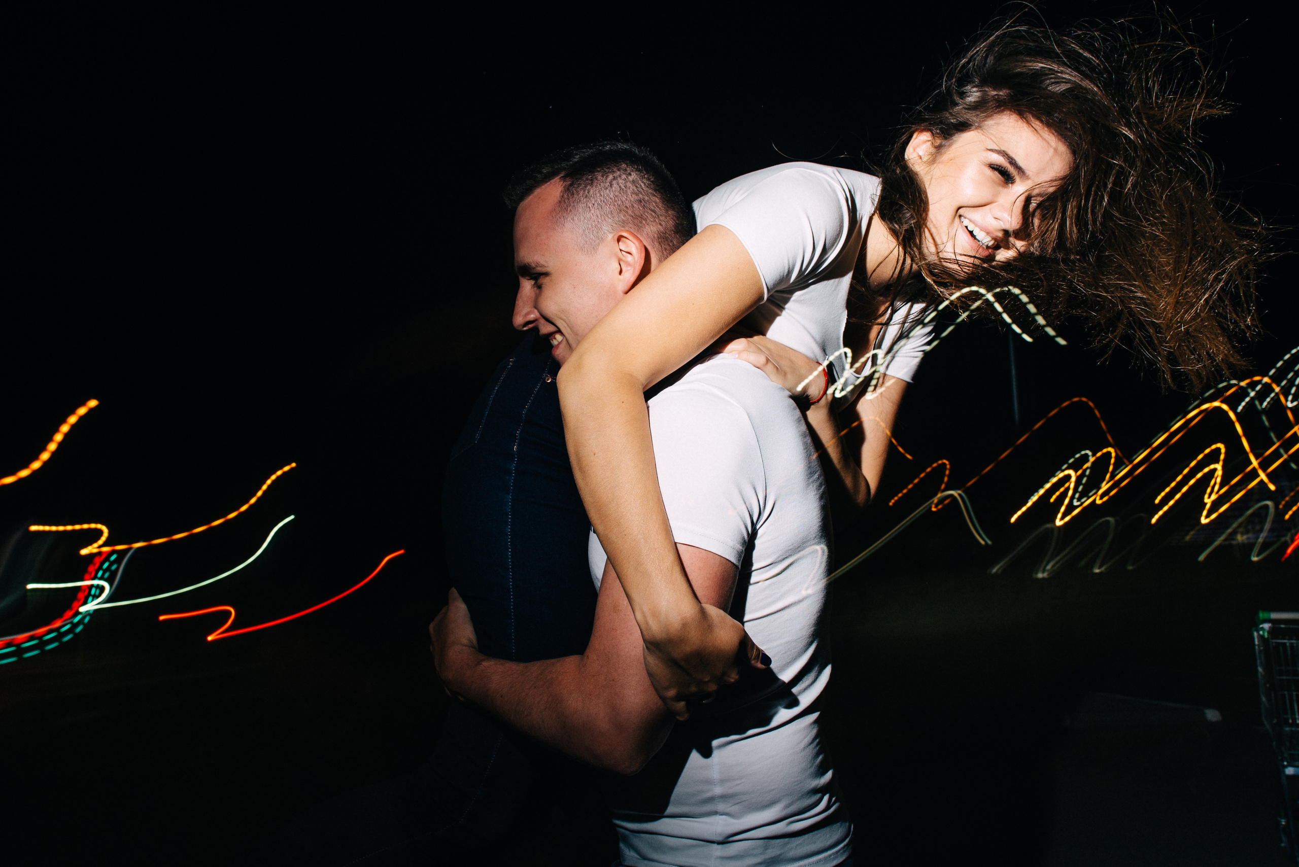 Аня и Денис Night. Фотограф Николай Павленко в Гомеле