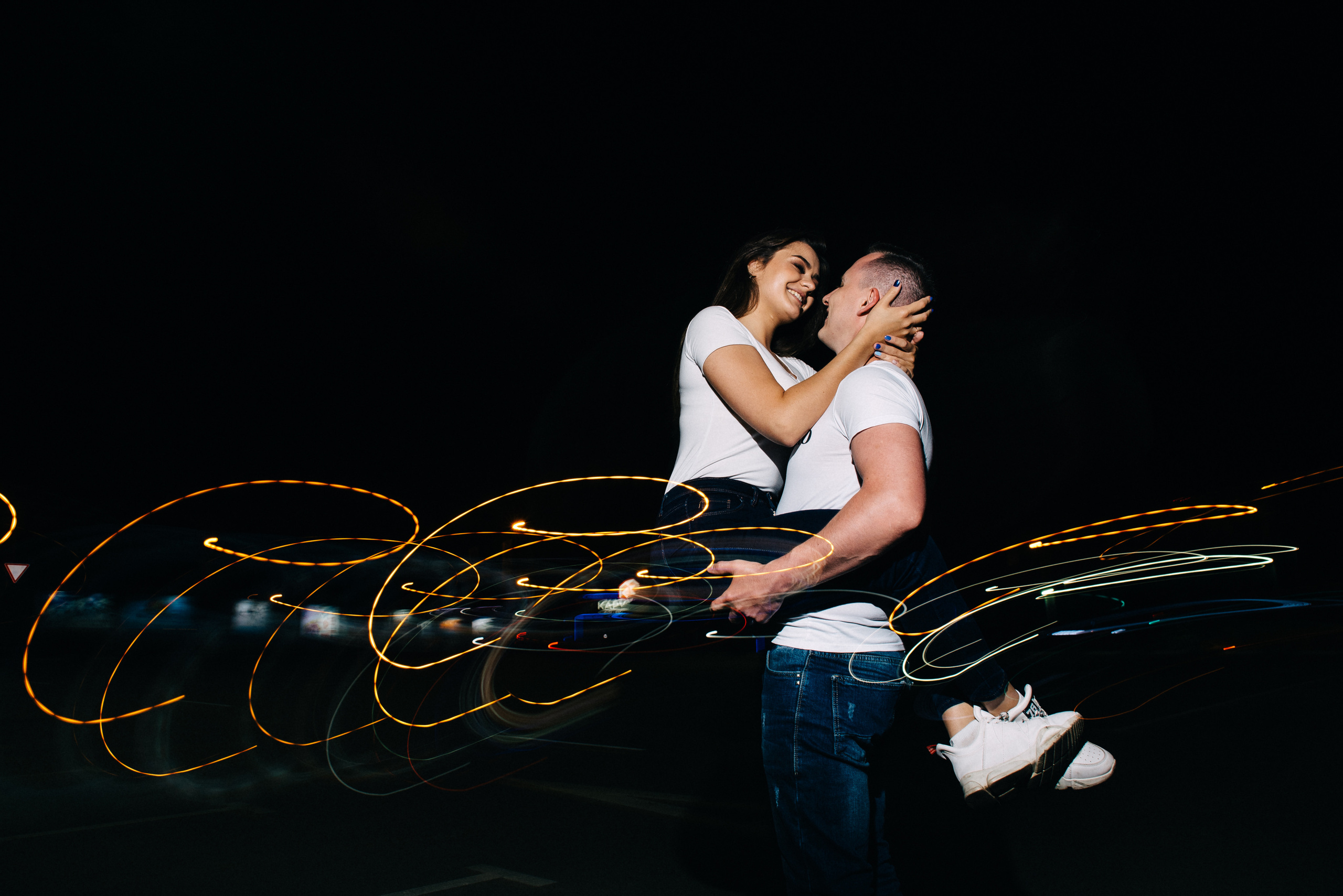 Аня и Денис Night. Фотограф Николай Павленко в Гомеле