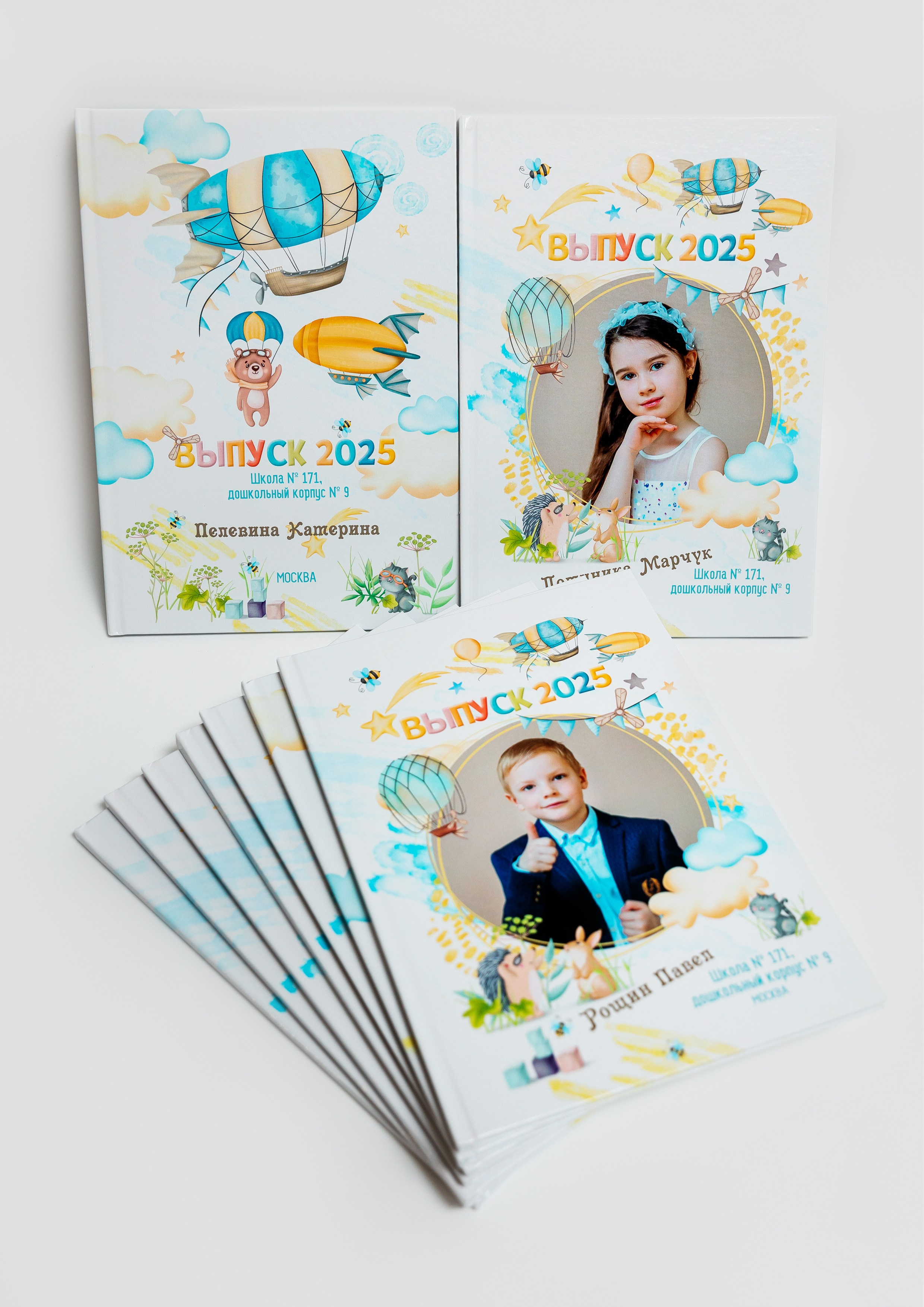 Индивидуальные выпускные фотоальбомы. Семейный, детский фотограф в Москве, Подмосковье