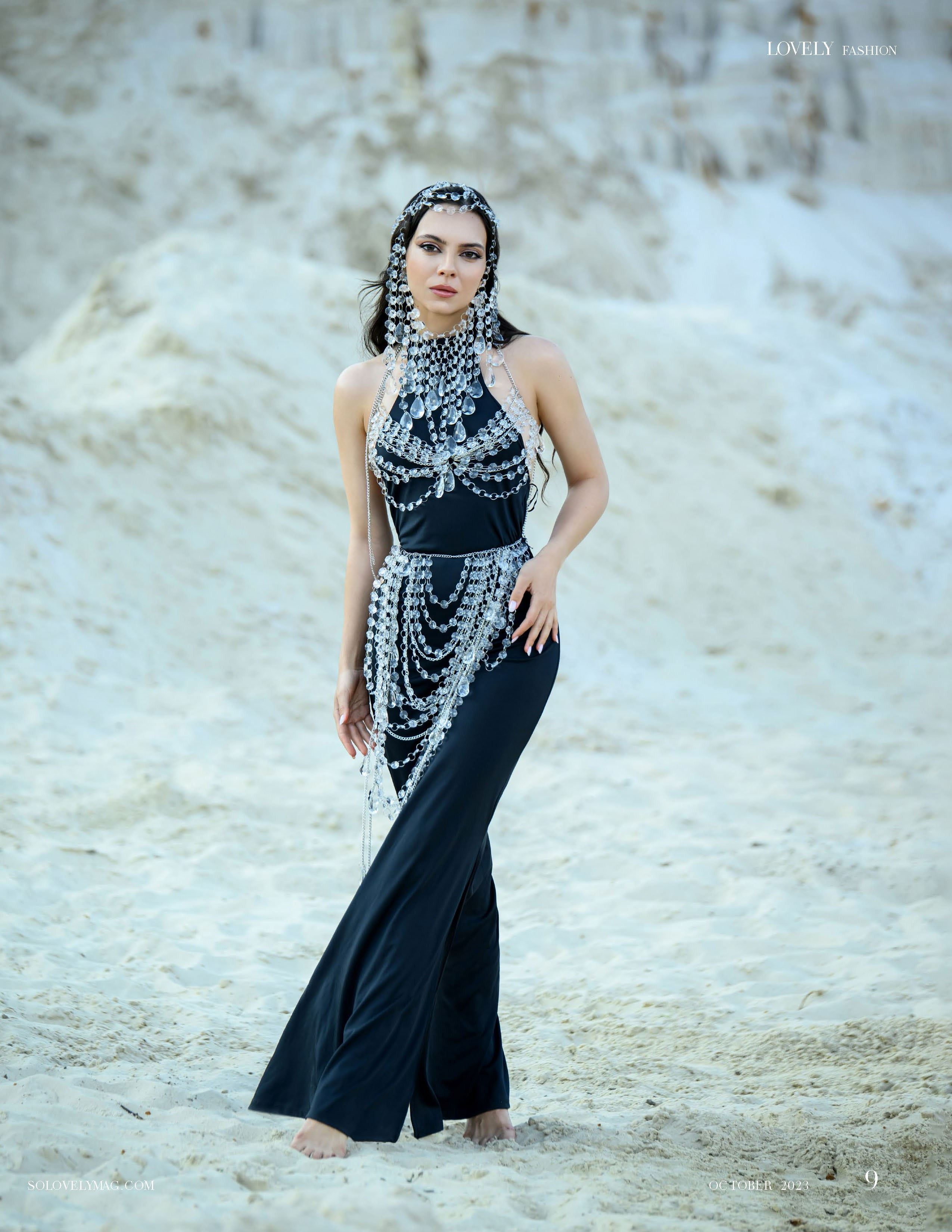 Фотосессия в карьере на песке