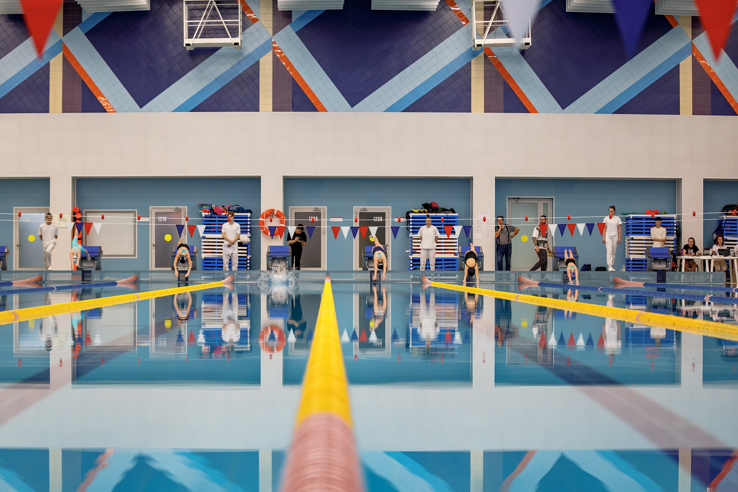 Фотосъемка съемка соревнований по плаванию