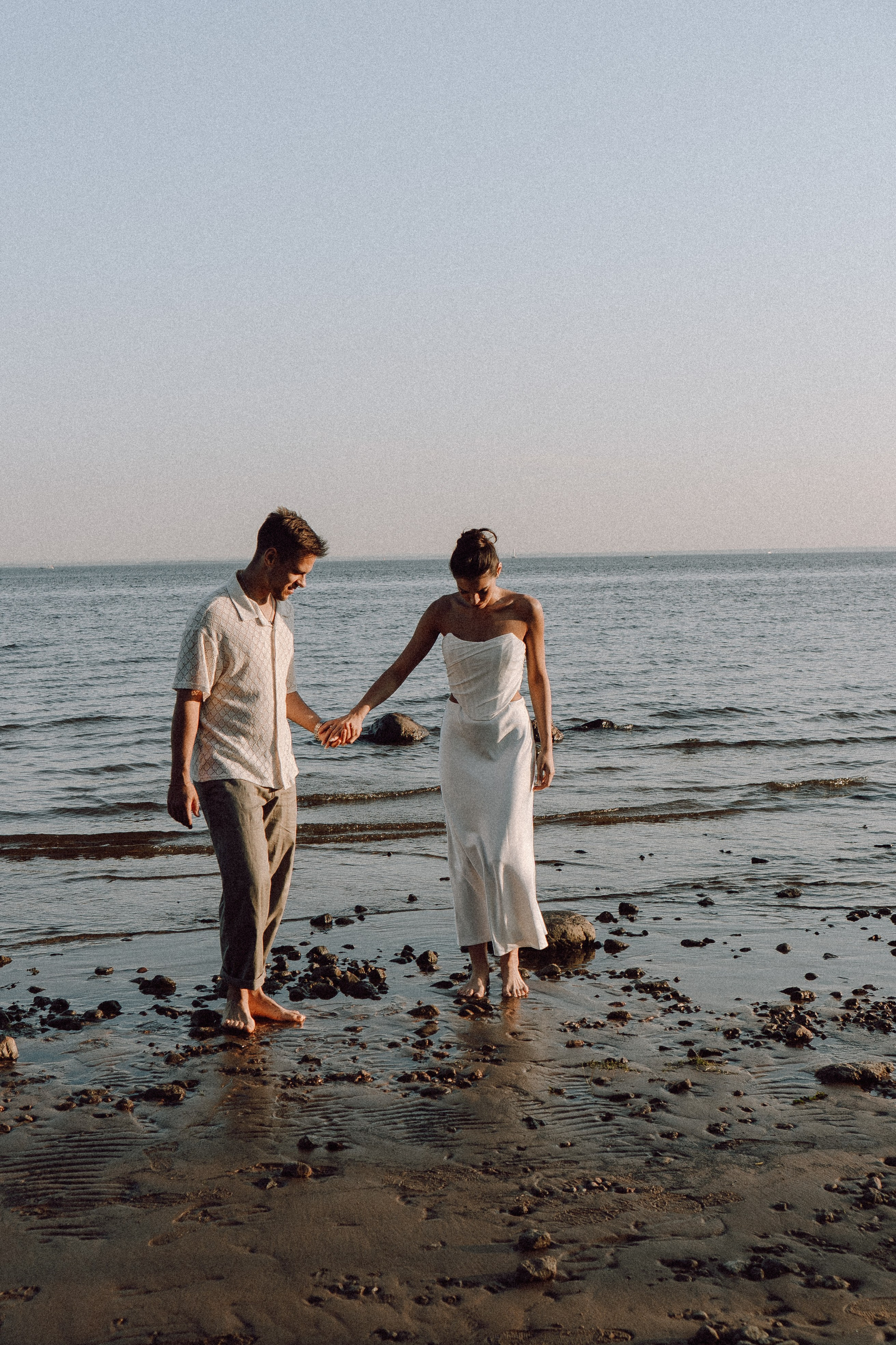 СВАДЕБНАЯ ФОТОСЕССИЯ ВЫЕЗДНОЙ ЦЕРЕМОНИИ (ФИНСКИЙ ЗАЛИВ). Профессиональный фотограф, Санкт-Петербург — Виктория Богомолова