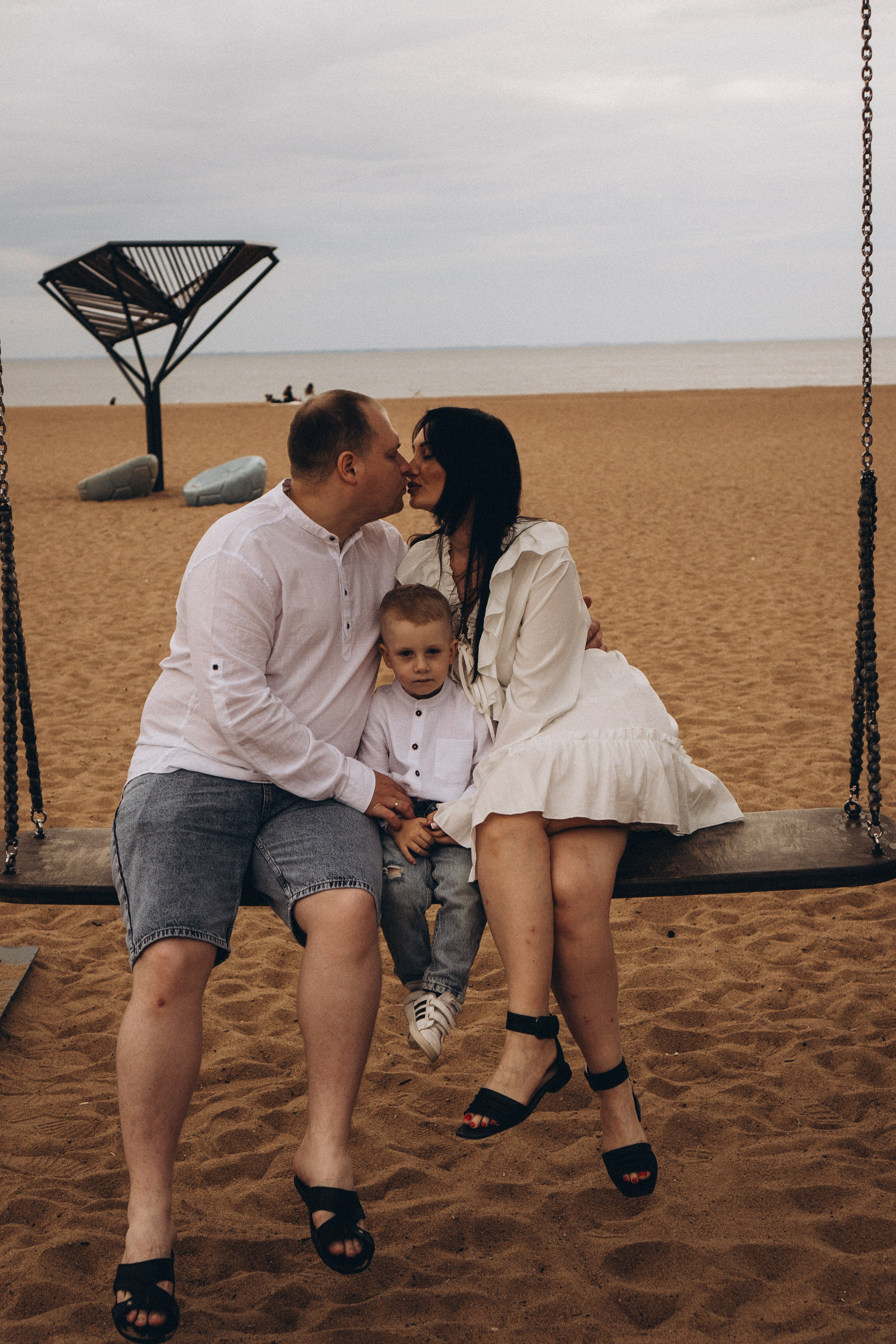 Семейная история на берегу залива. Профессиональный фотограф, Санкт-Петербург — Виктория Богомолова