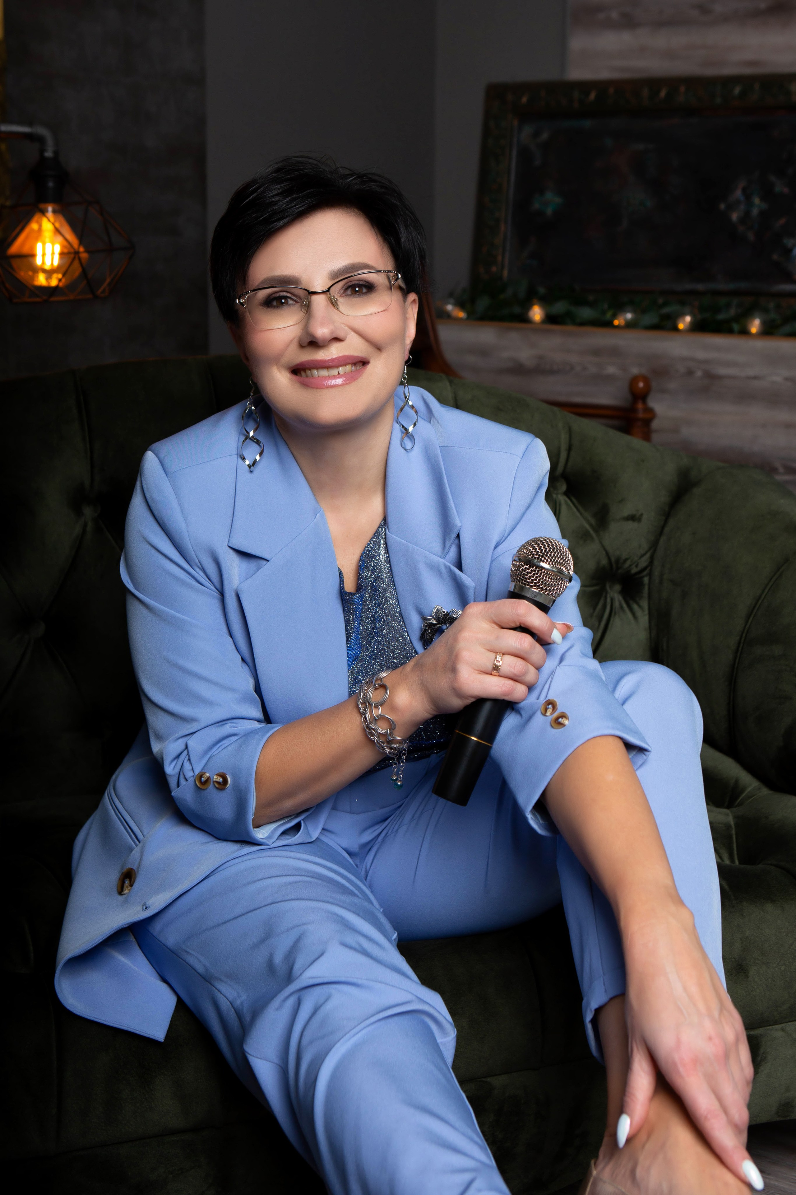 Контент съёмка для ведущей. Главная