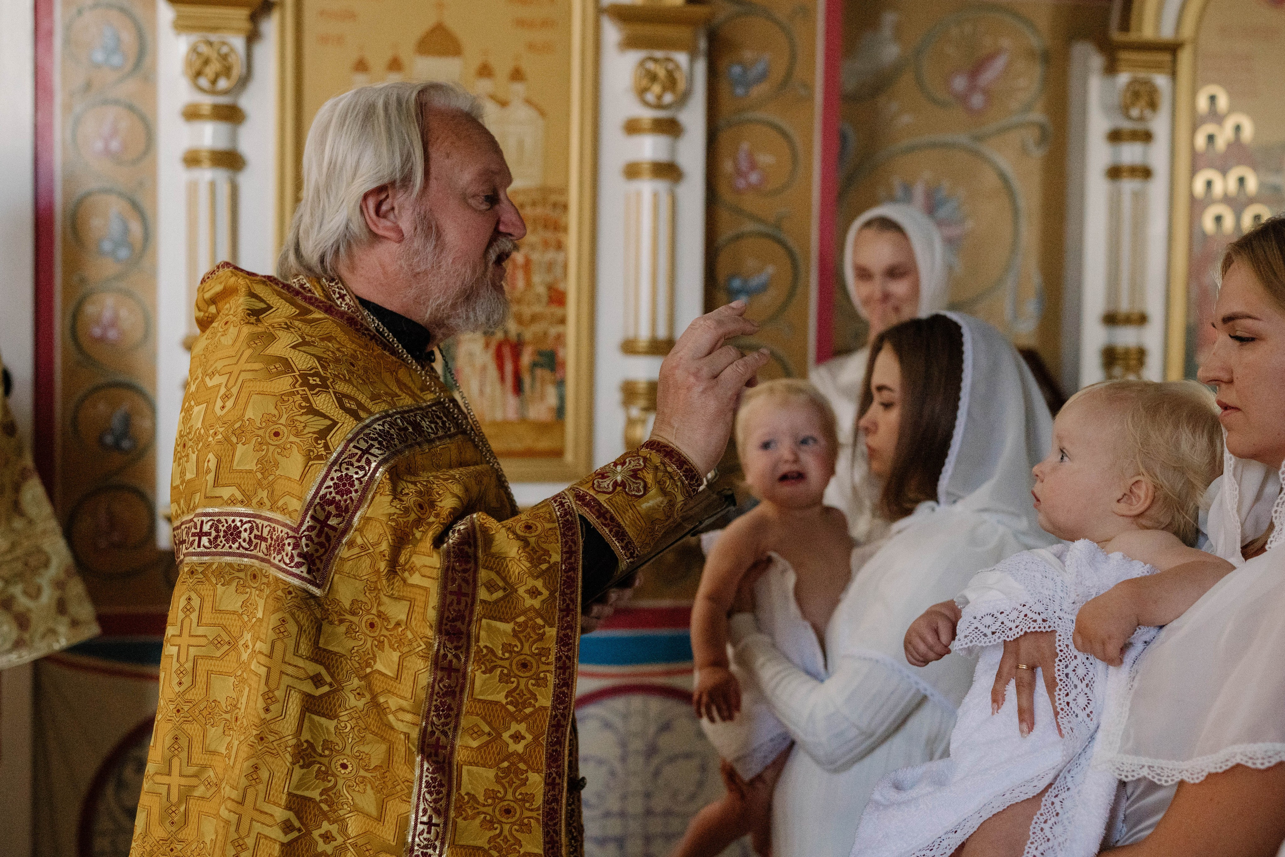 Крещение Марии и Василисы. Свадебный и семейный фотограф в Калуге Анна Киреева