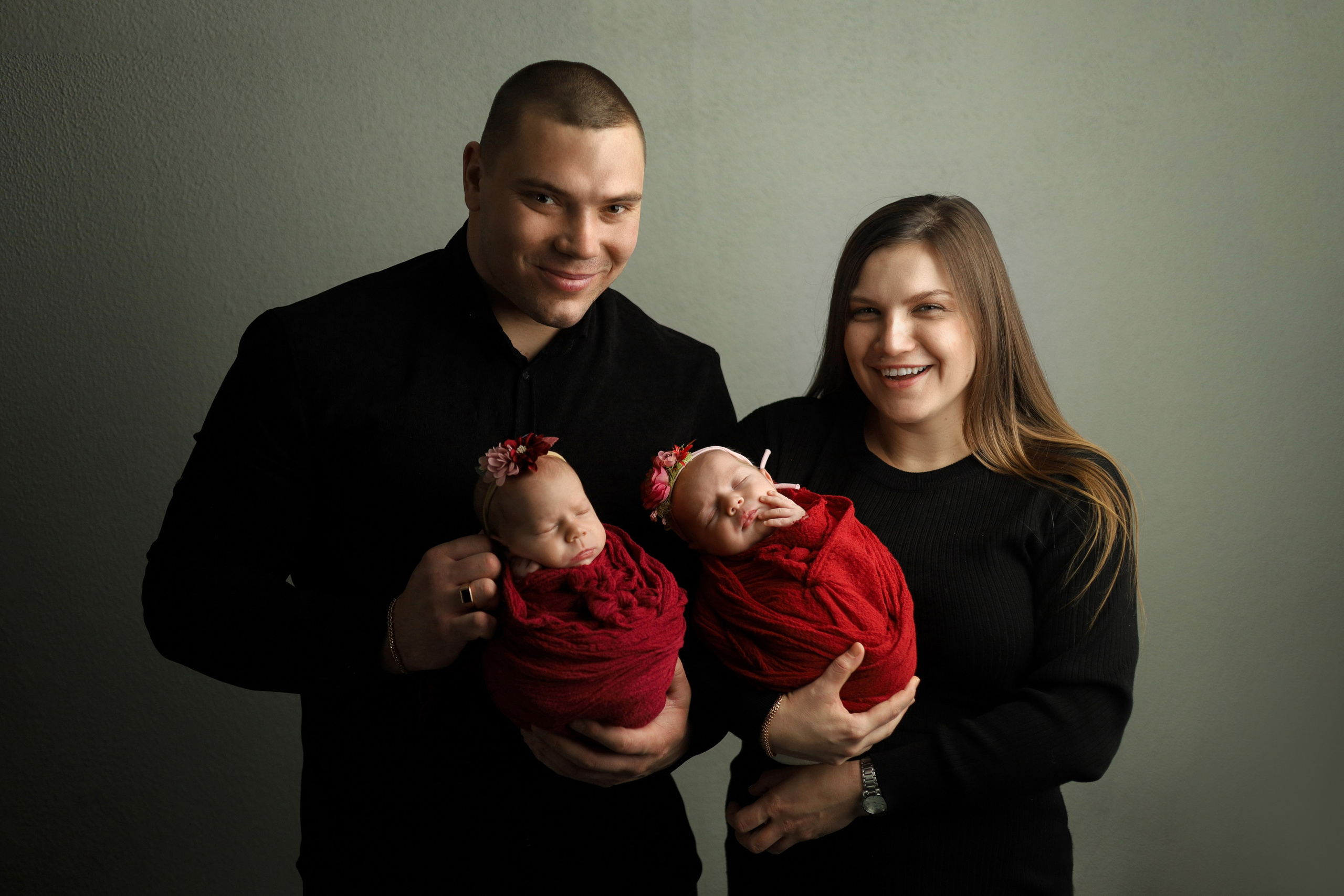 Двойни. Фотограф новорожденных Саратов