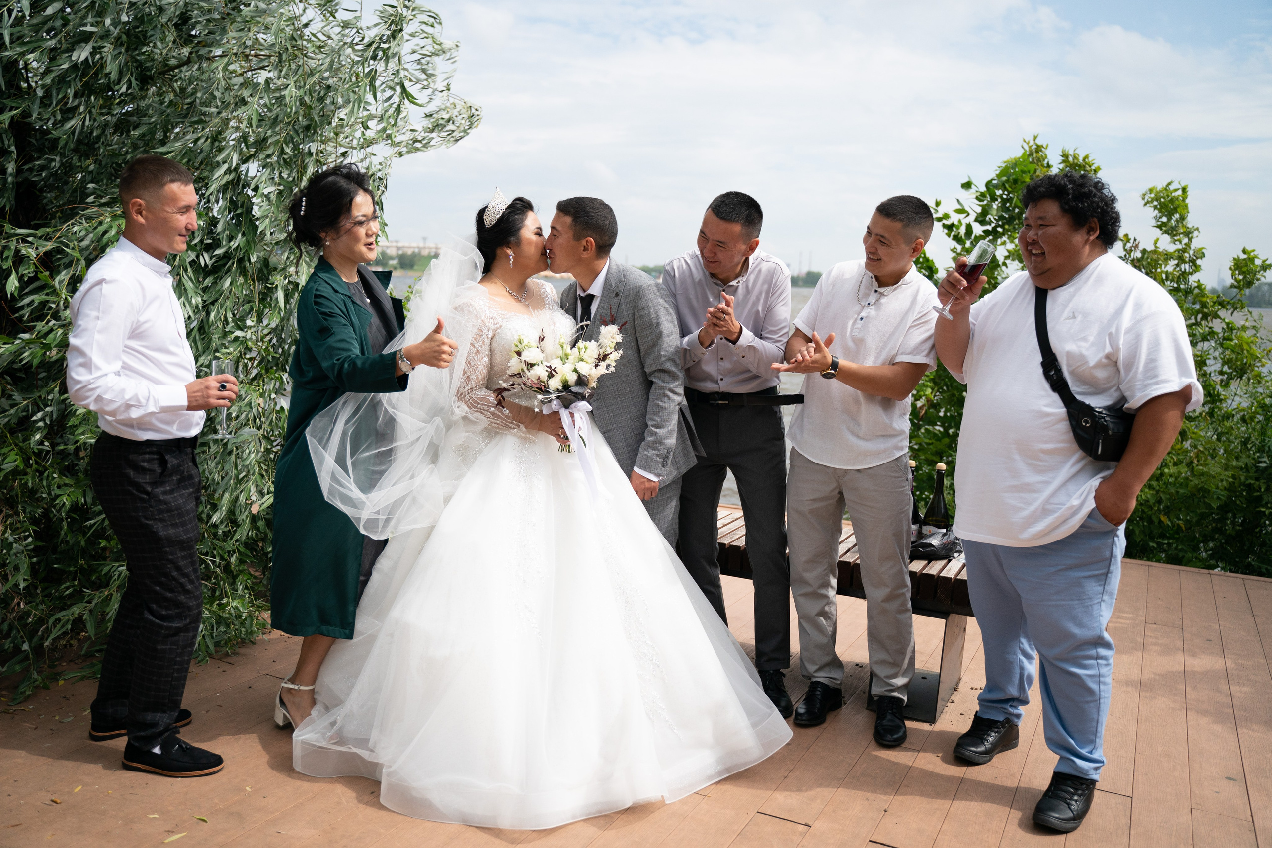 Ерлан и Айгера. Свадебный день. Отбор. ДК Орджоникидзе. Семейный и свадебный фотограф Молодзяновская Елена