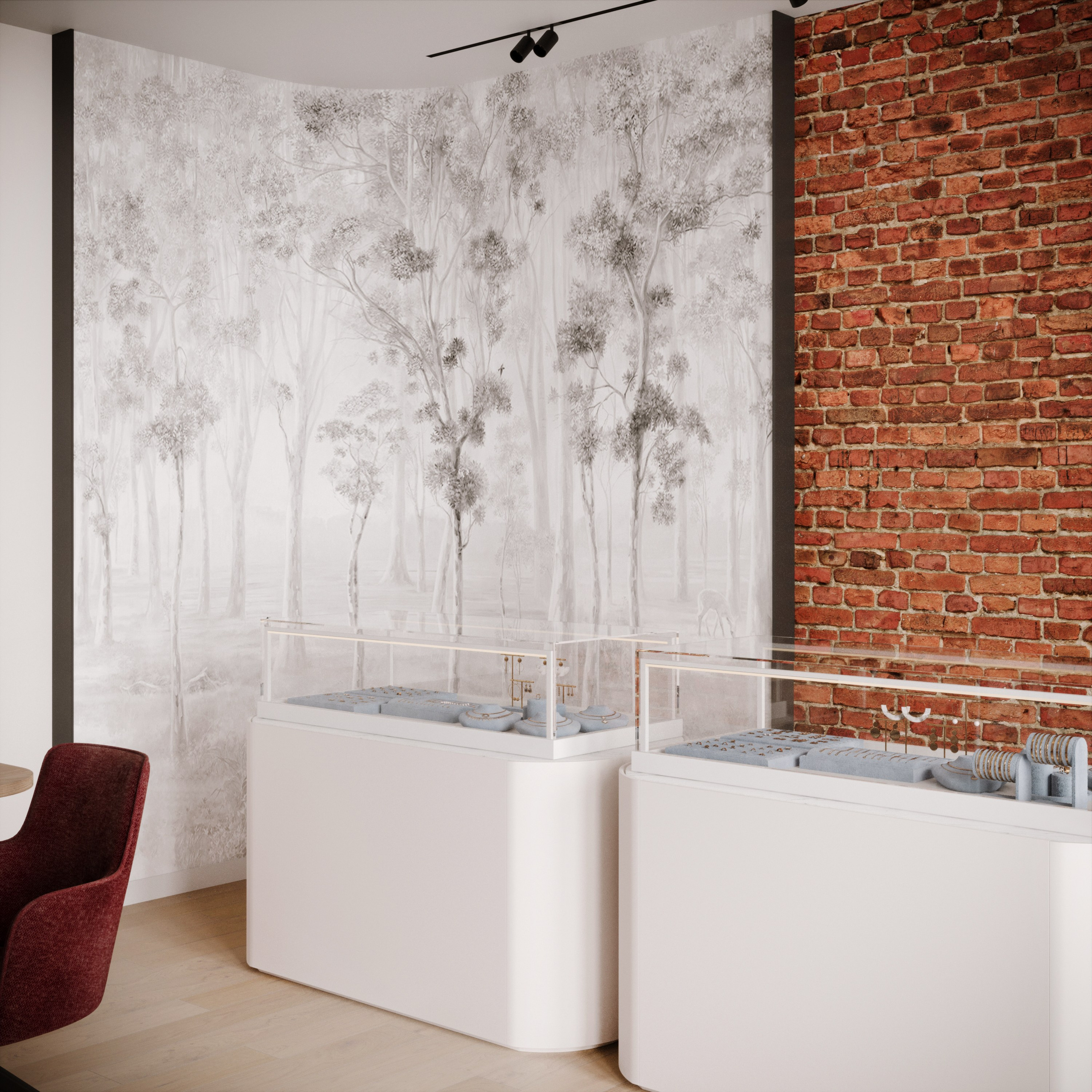 Ювелирный магазин. ДИЗАЙНЕР ИНТЕРЬЕРА|ВАЛЕРИЯ БУКИНА