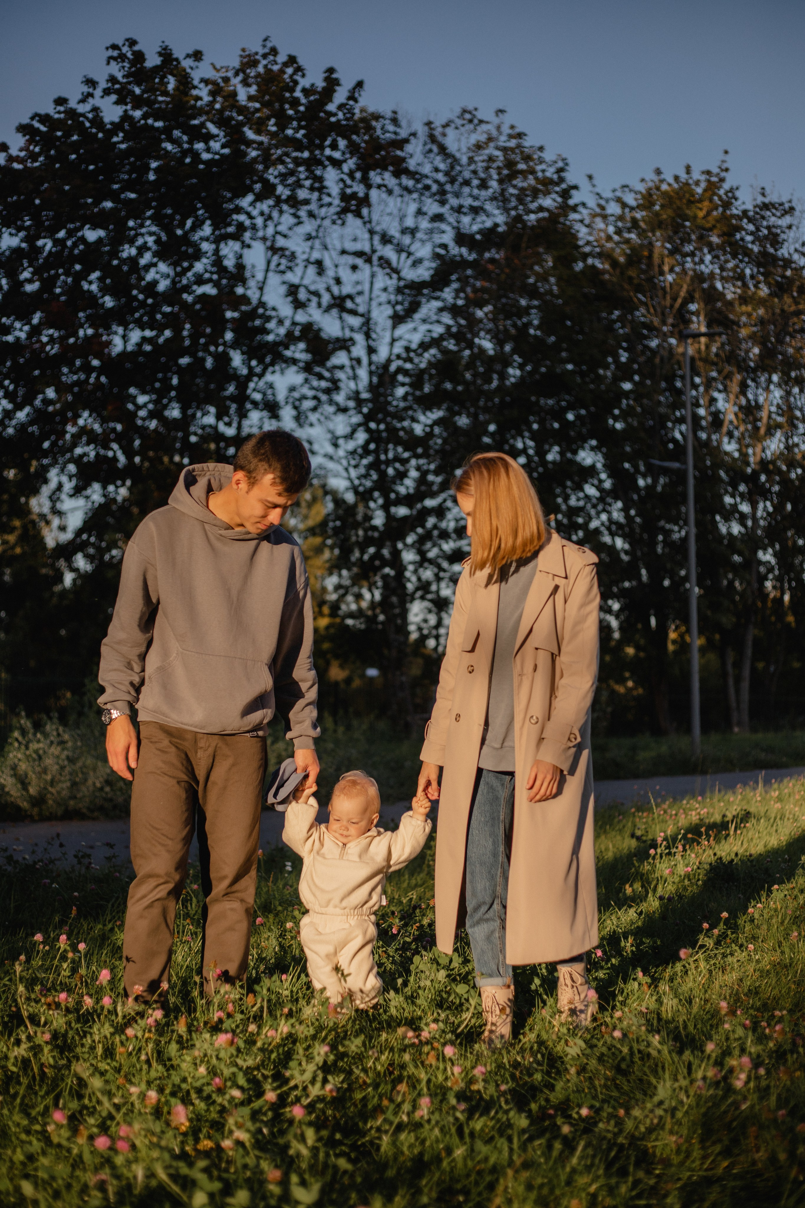 Семейная прогулка в парке