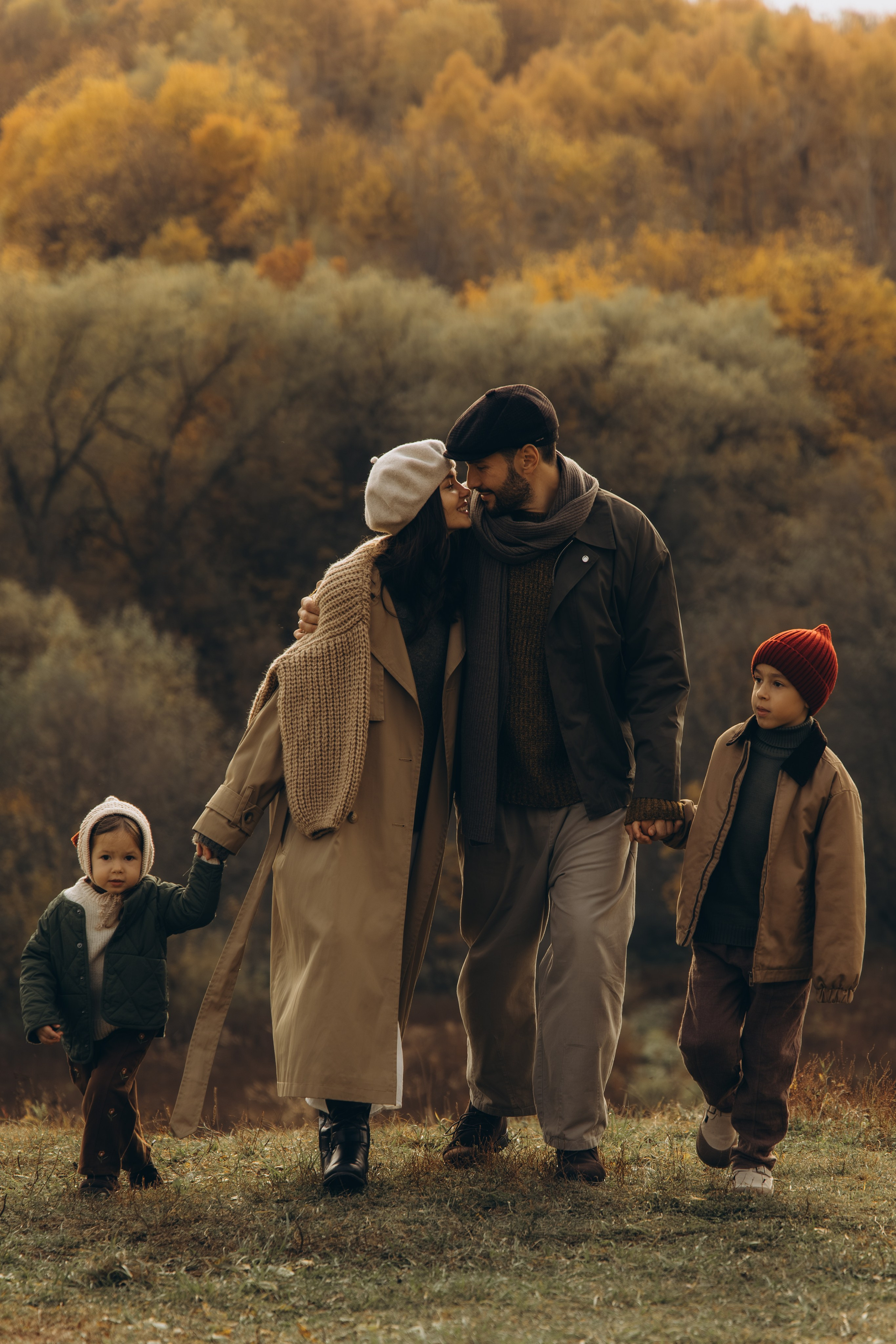 Теплая осенняя история. Семейный фотограф в Москве Лоншакова Кристина