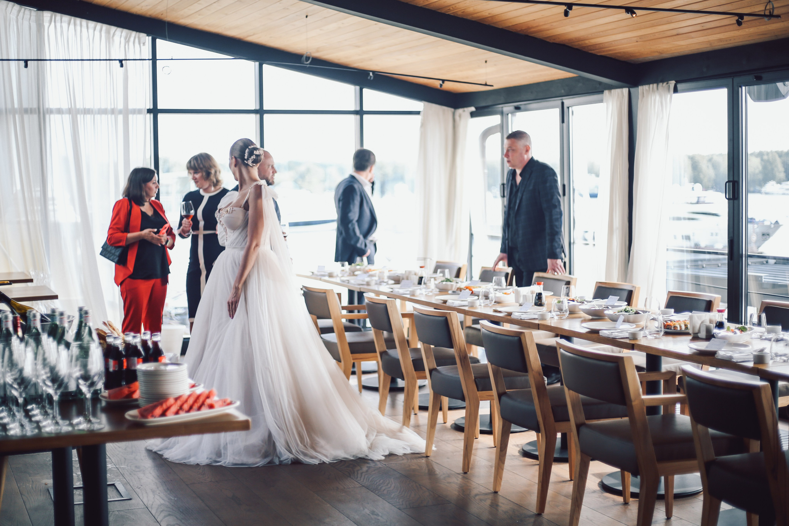 Свадьба, Ресторан «Vодный». Фотограф Анастасия Залевская