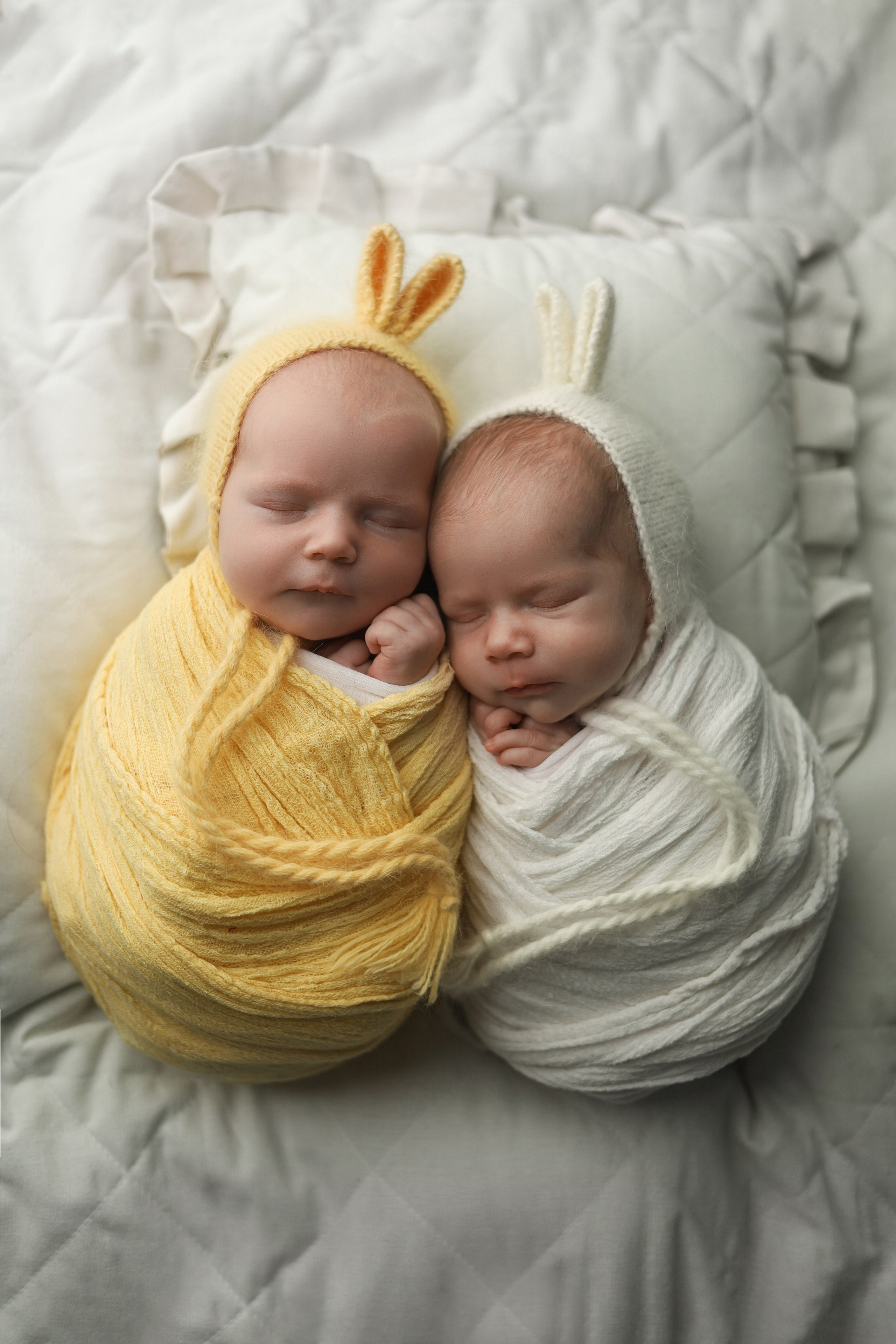 Двойни. Фотограф новорожденных Саратов