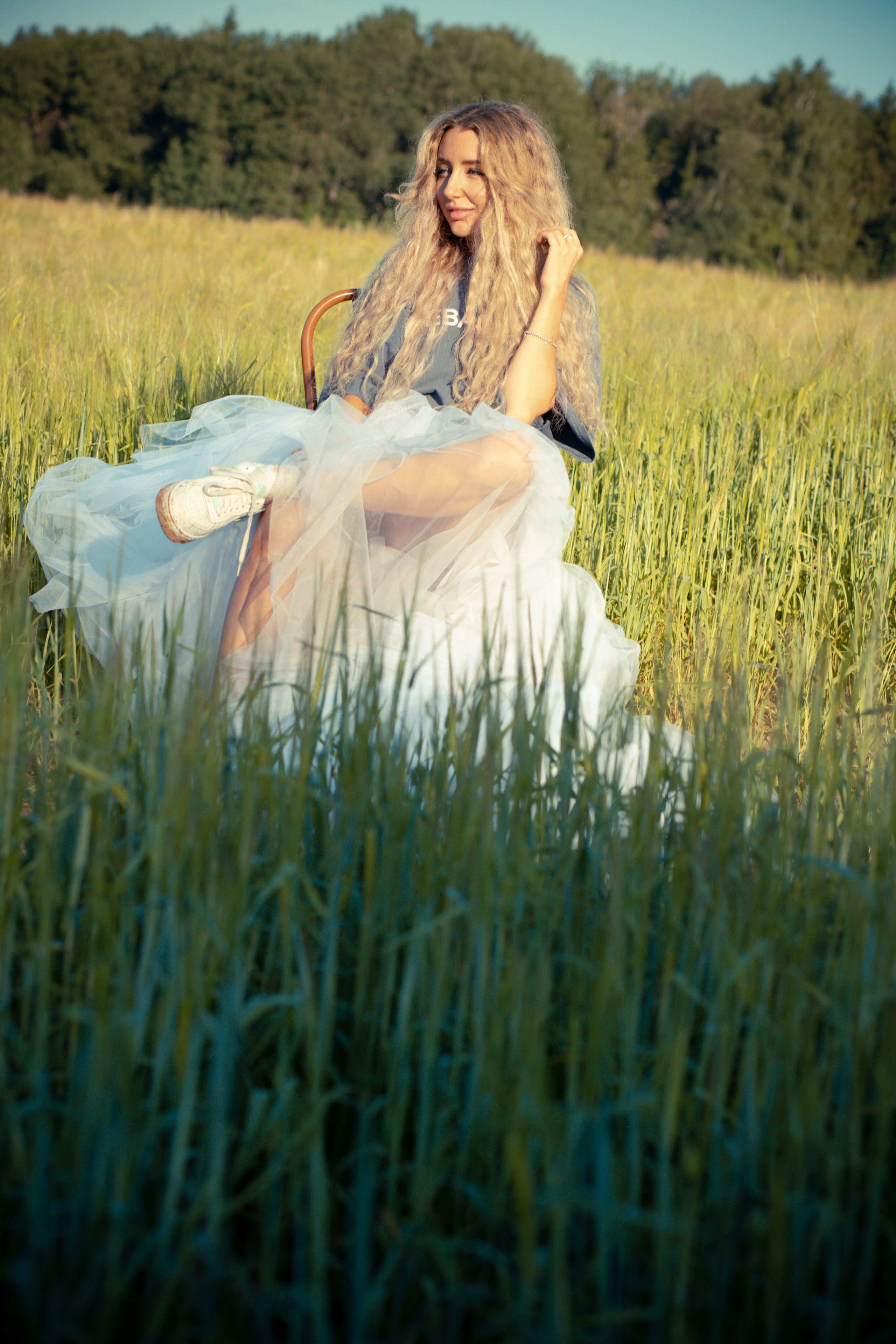 В поле. Фотограф Пушкино и Москва Анастасия Коган