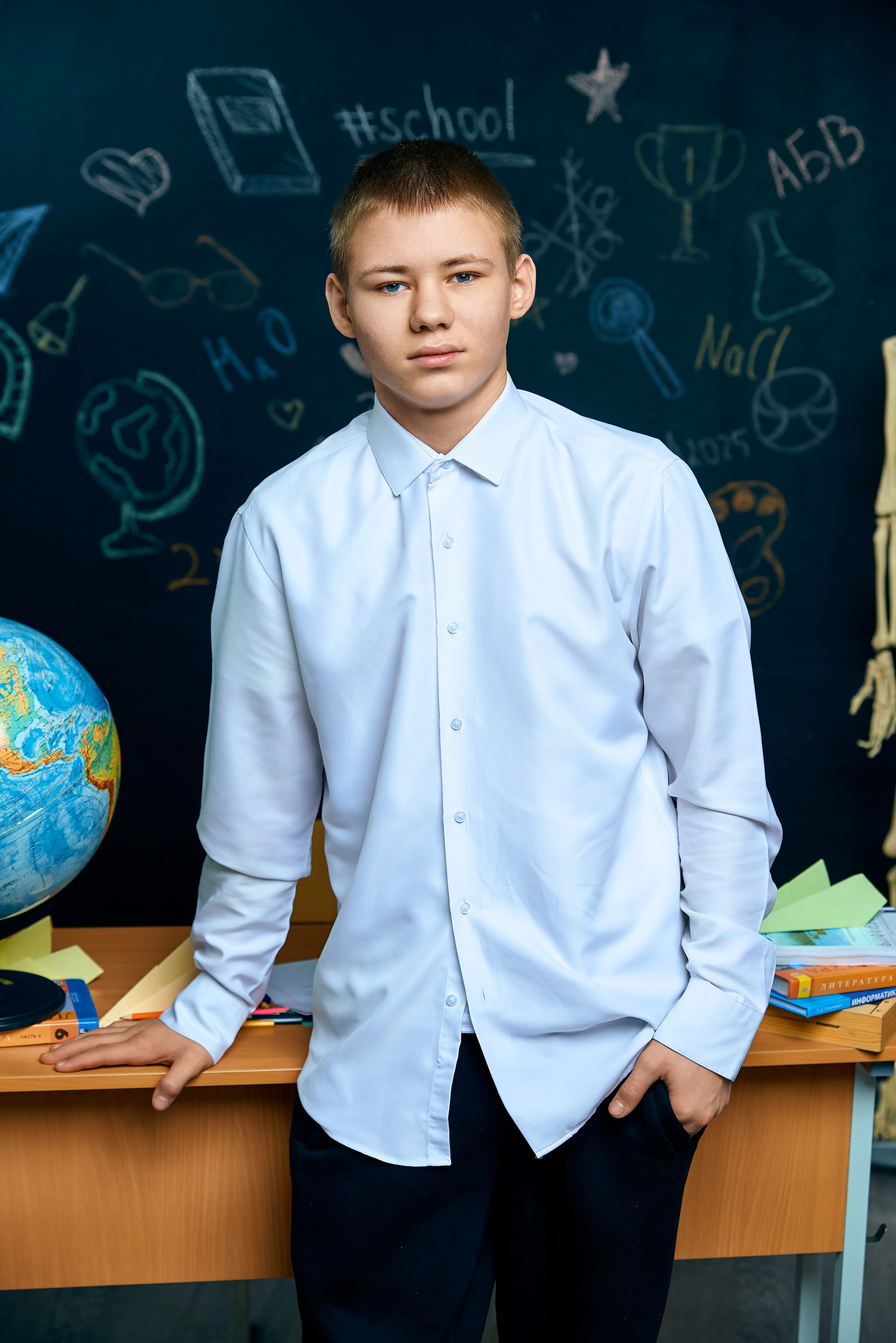 9А класс Хотынецкая СОШ выпуск 2025. Фотограф в Орле Павел Черкасов