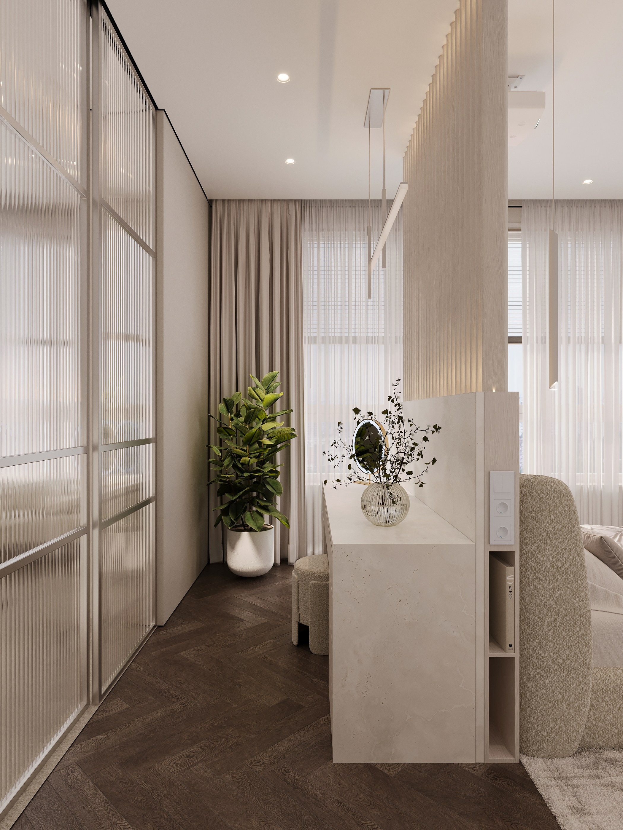 ЖК «Аль-Фараби 27», 73 м². Room Design Studio