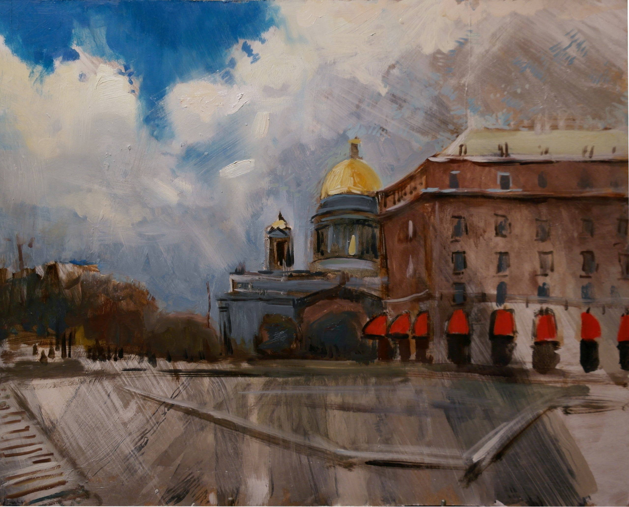 Этюды. Paintings by the artist Sergey Ratchin