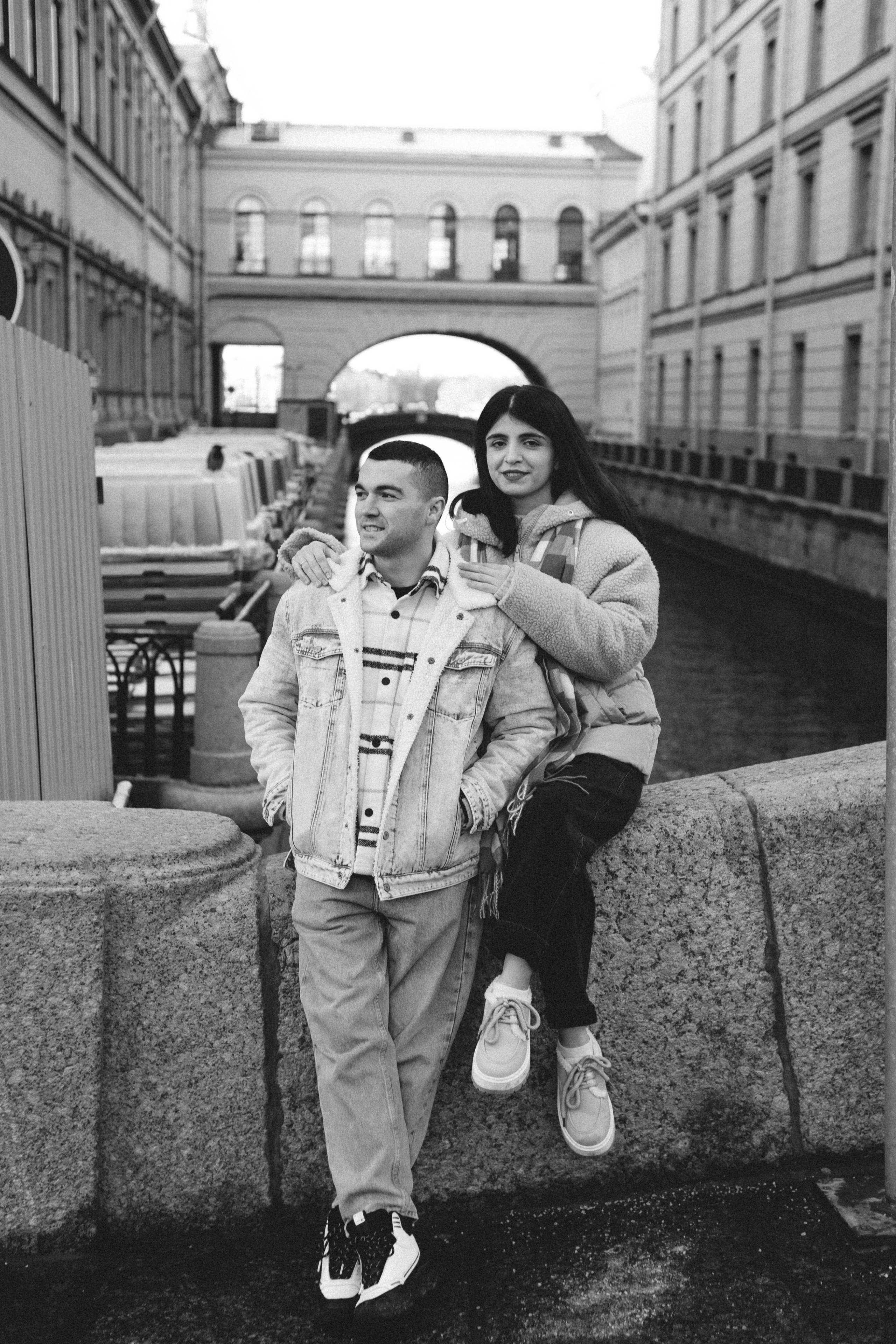 От Дворцовой к Исаакиевскому (зима). Фотограф в Санкт-Петербурге Кристина Брянская