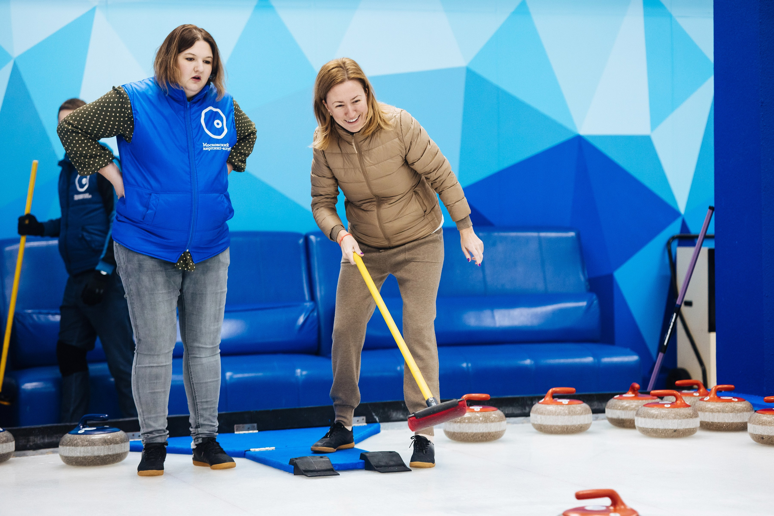 Корпоратив в кёрлинге. Свадебный и семейный фотограф Екатерина Иванова