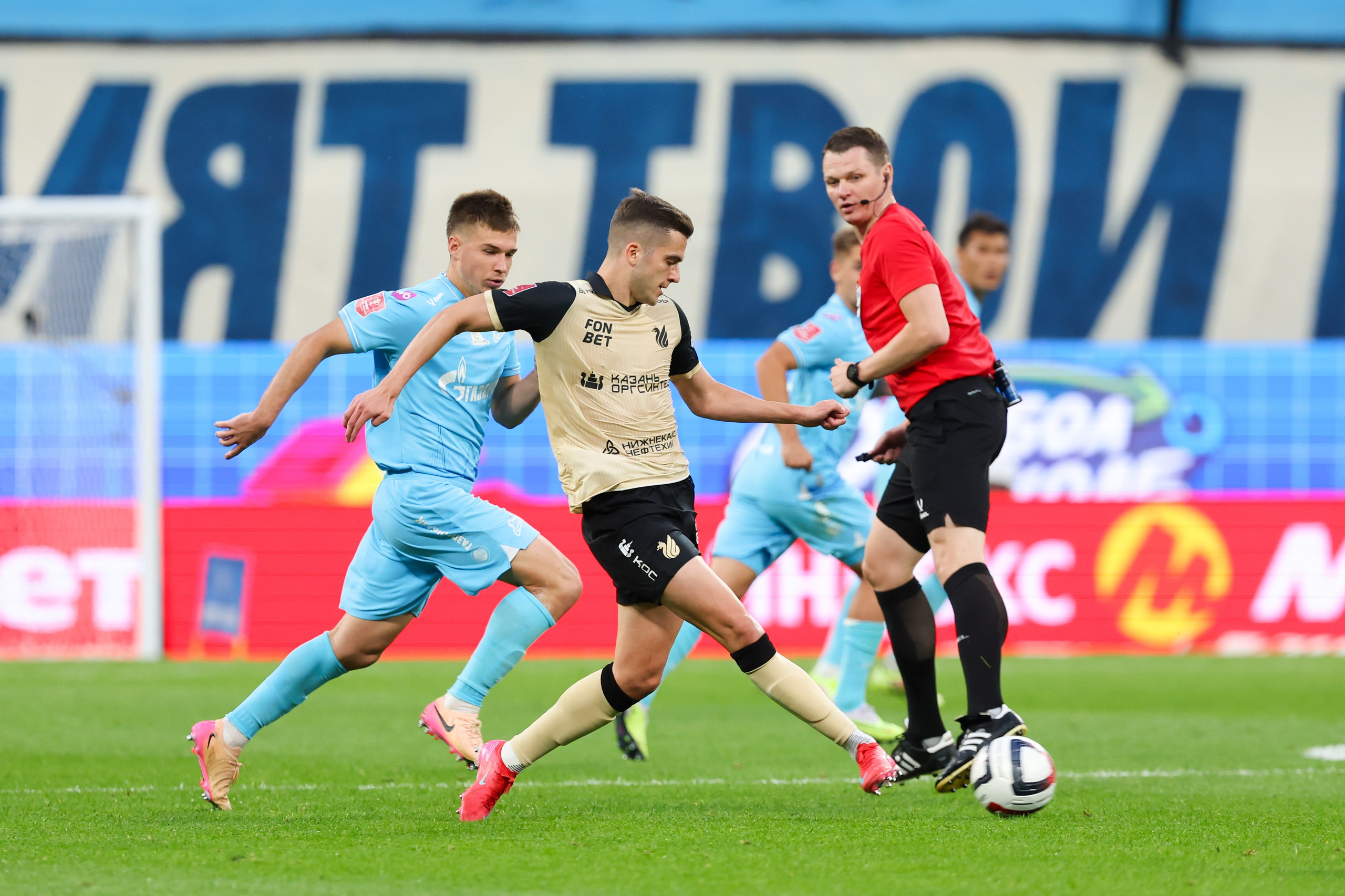 ФК Зенит — ФК Рубин Кубок России 2025/26 12.08.2025. Спортивный и репортажный фотограф Антон Тереханов