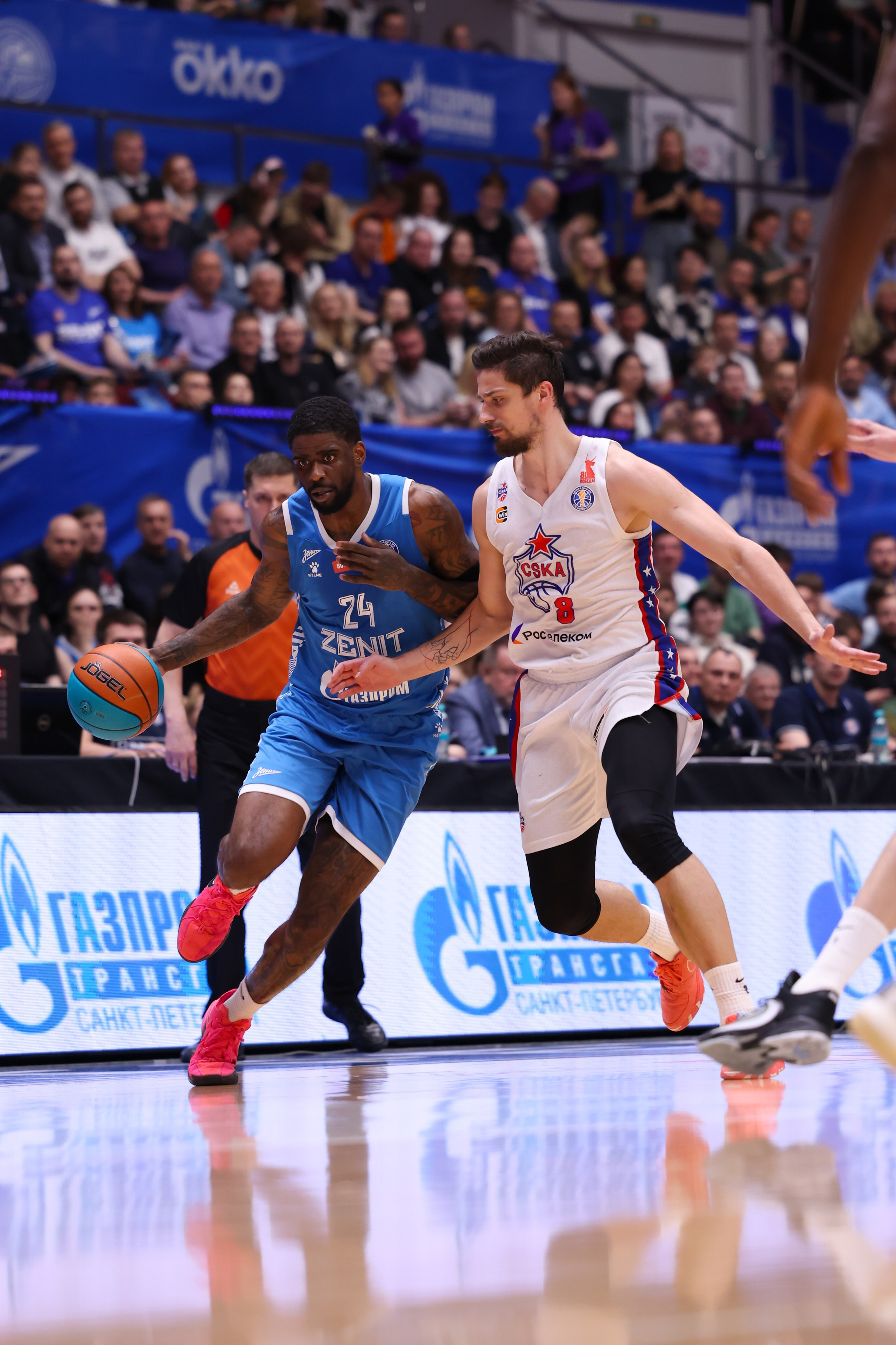 БК «Зенит» — ПБК «ЦСКА» финал ЕЛ ВТБ 5 игра 06.06.2025. Спортивный и репортажный фотограф Антон Тереханов