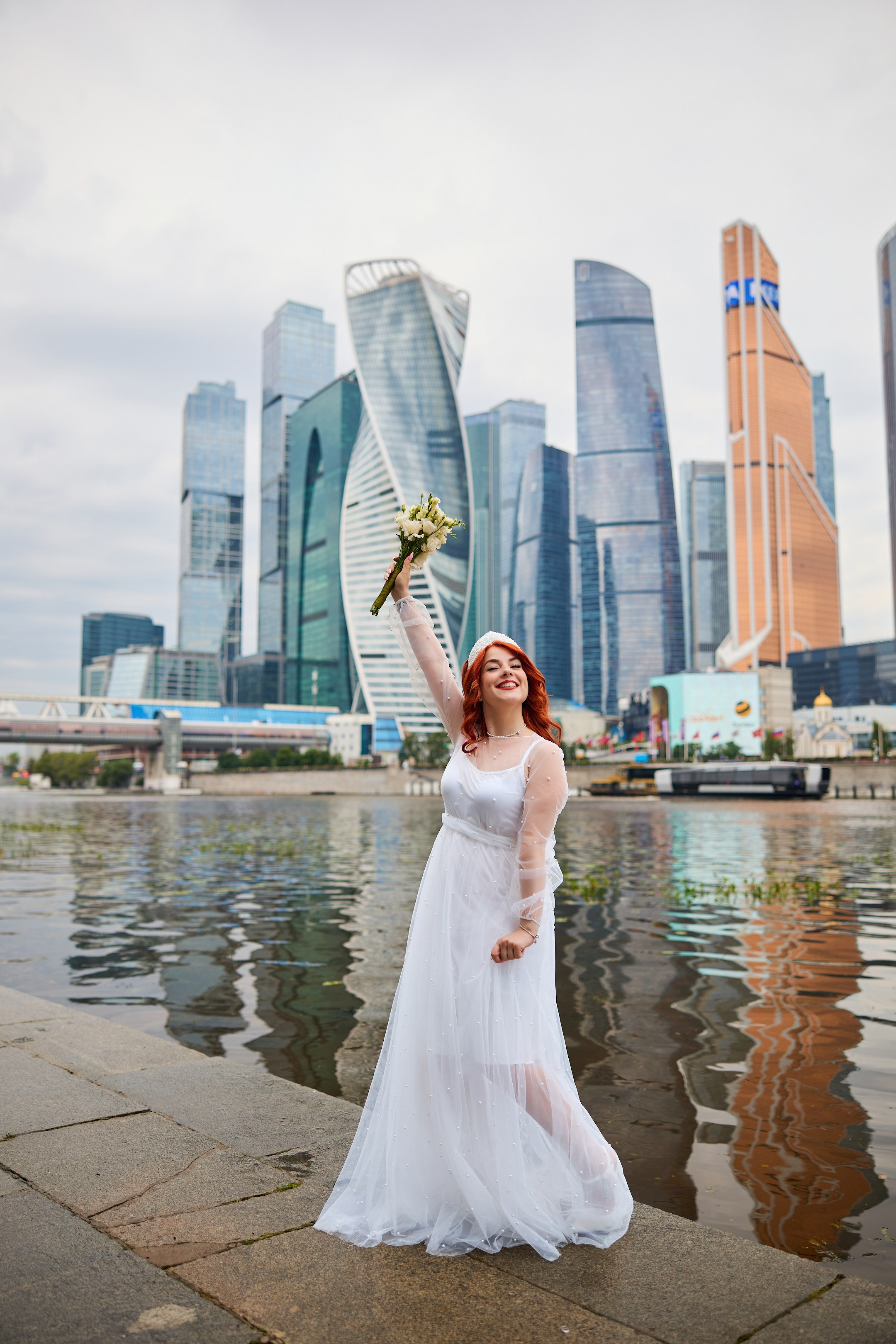 Свадебная фотосессия летом. Свадебный фотограф Сергей Колбинский