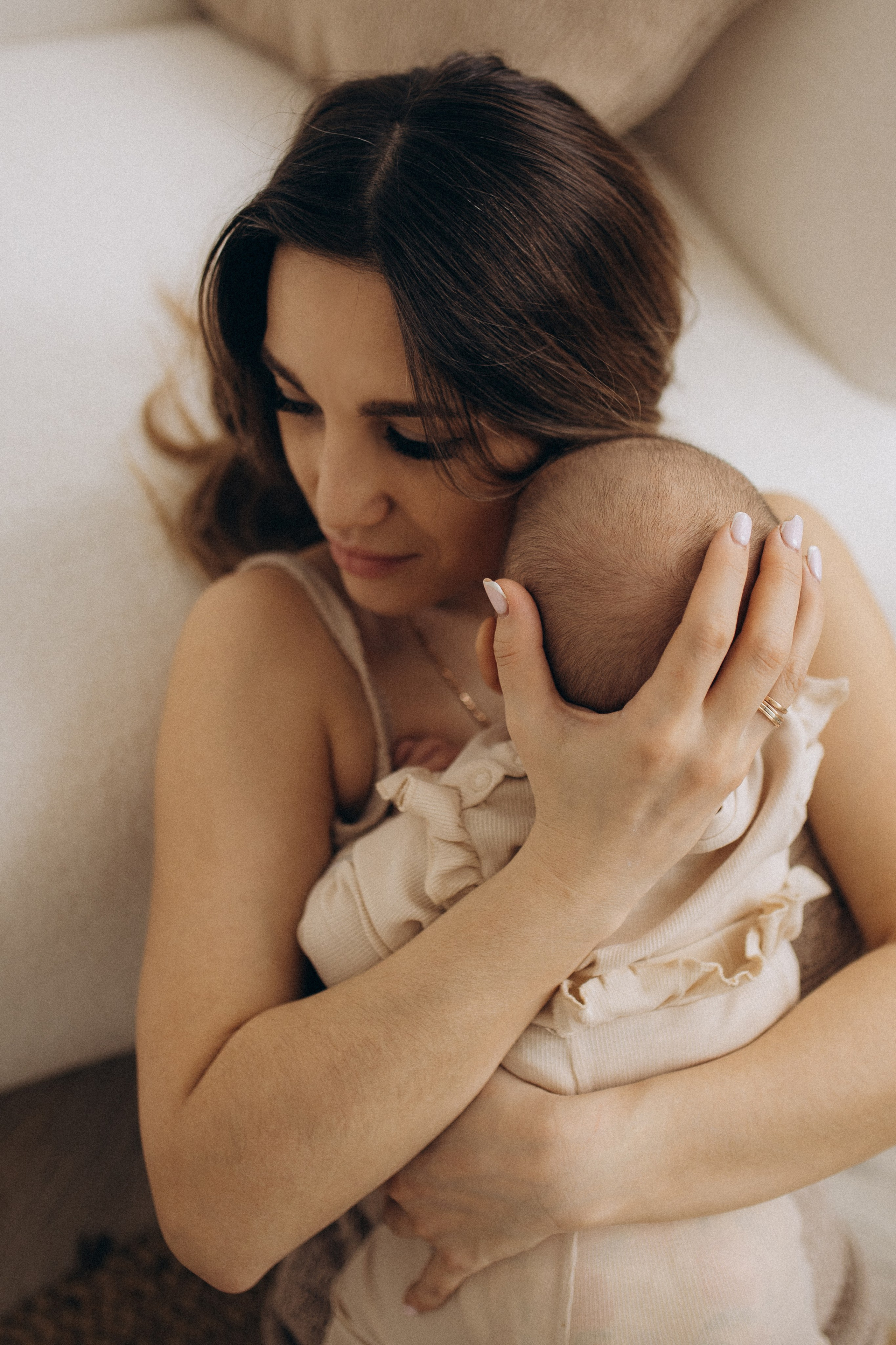 Студийная фотосессия мамы с малышкой Самара. Семейный фотограф в Самаре Елена Ефимова