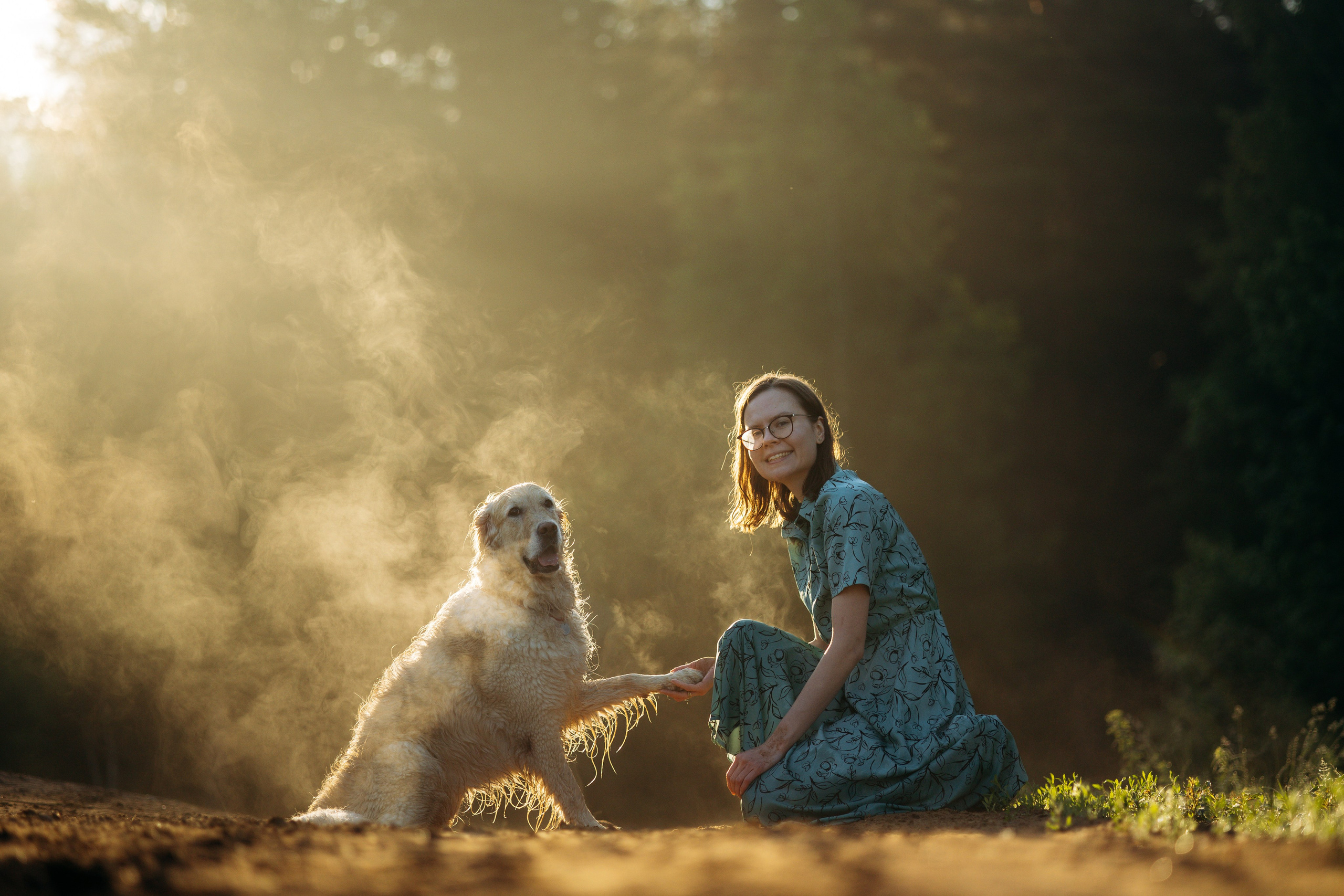 Юля и Руби. Фотограф — Анималист | Санкт-Петербург
