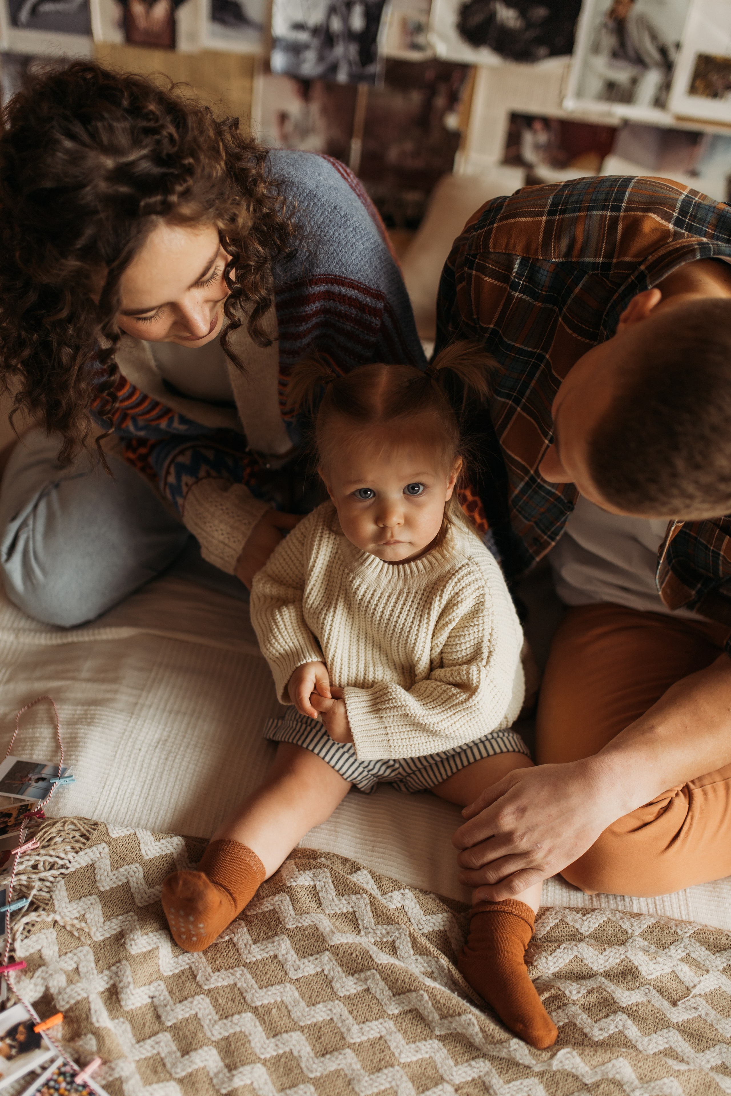 Даша, Андрей и Варечка. Семейный и свадебный фотограф в Москве и Зеленограде Марина Малярова