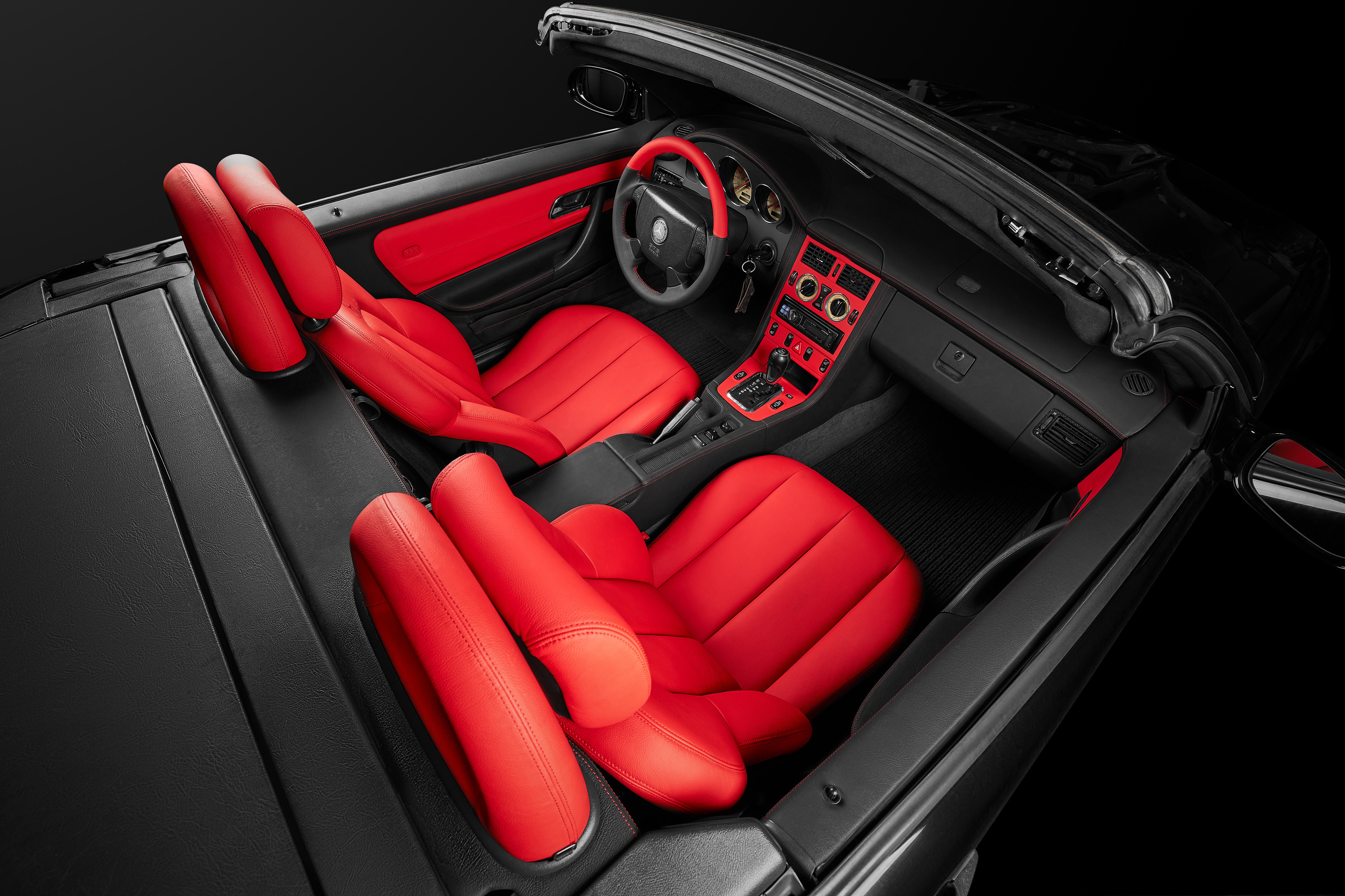 Mercedes-Benz SLK 230 Black Cabrio. Репортажный фотограф и ретушер в Москве Наталья Алексеева