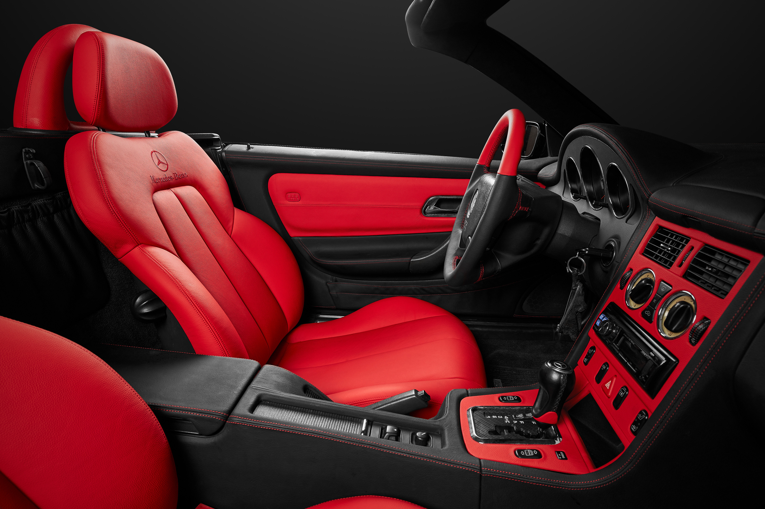 Mercedes-Benz SLK 230 Black Cabrio. Репортажный фотограф и ретушер в Москве Наталья Алексеева