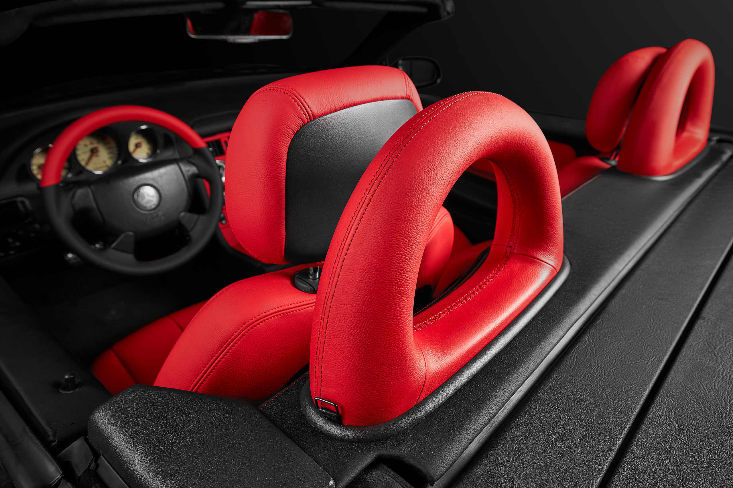 Mercedes-Benz SLK 230 Black Cabrio. Репортажный фотограф и ретушер в Москве Наталья Алексеева