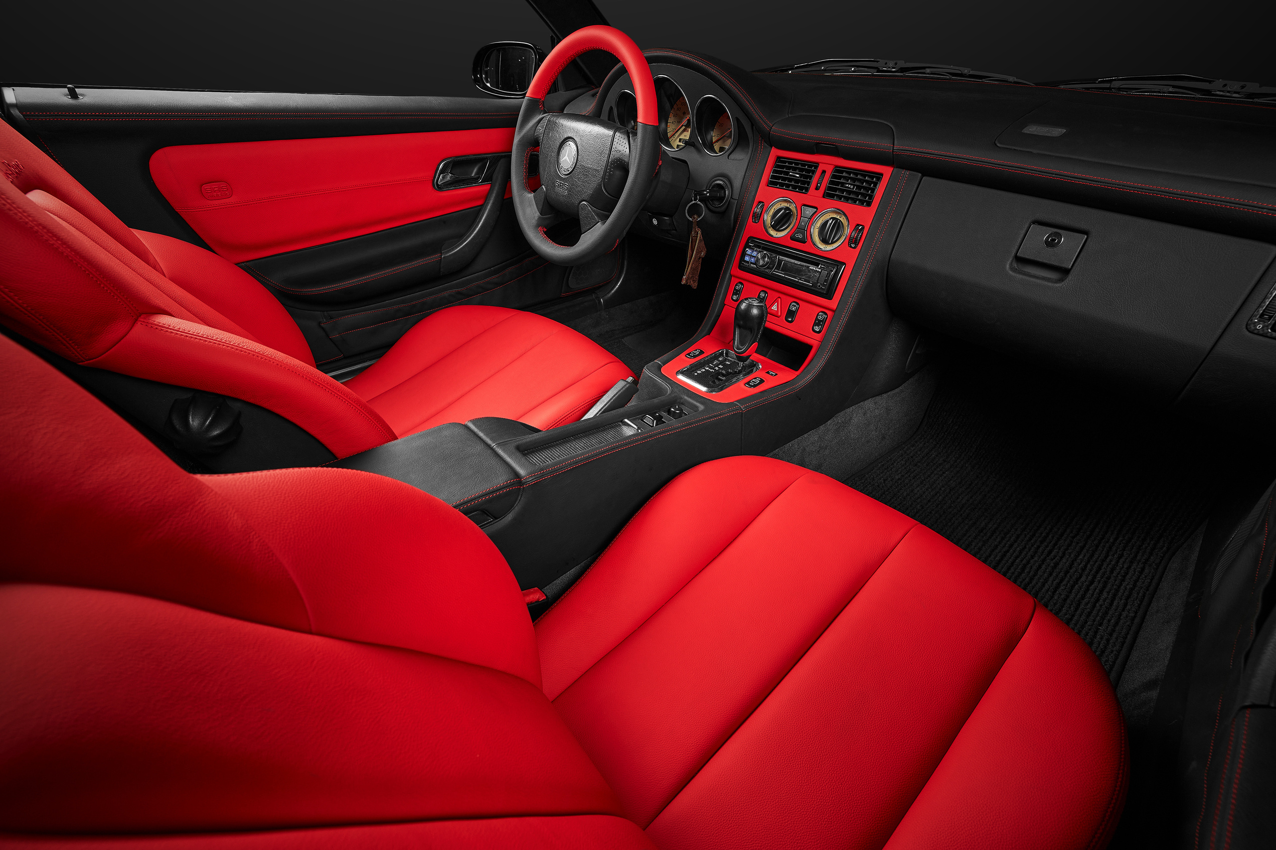 Mercedes-Benz SLK 230 Black Cabrio. Репортажный фотограф и ретушер в Москве Наталья Алексеева