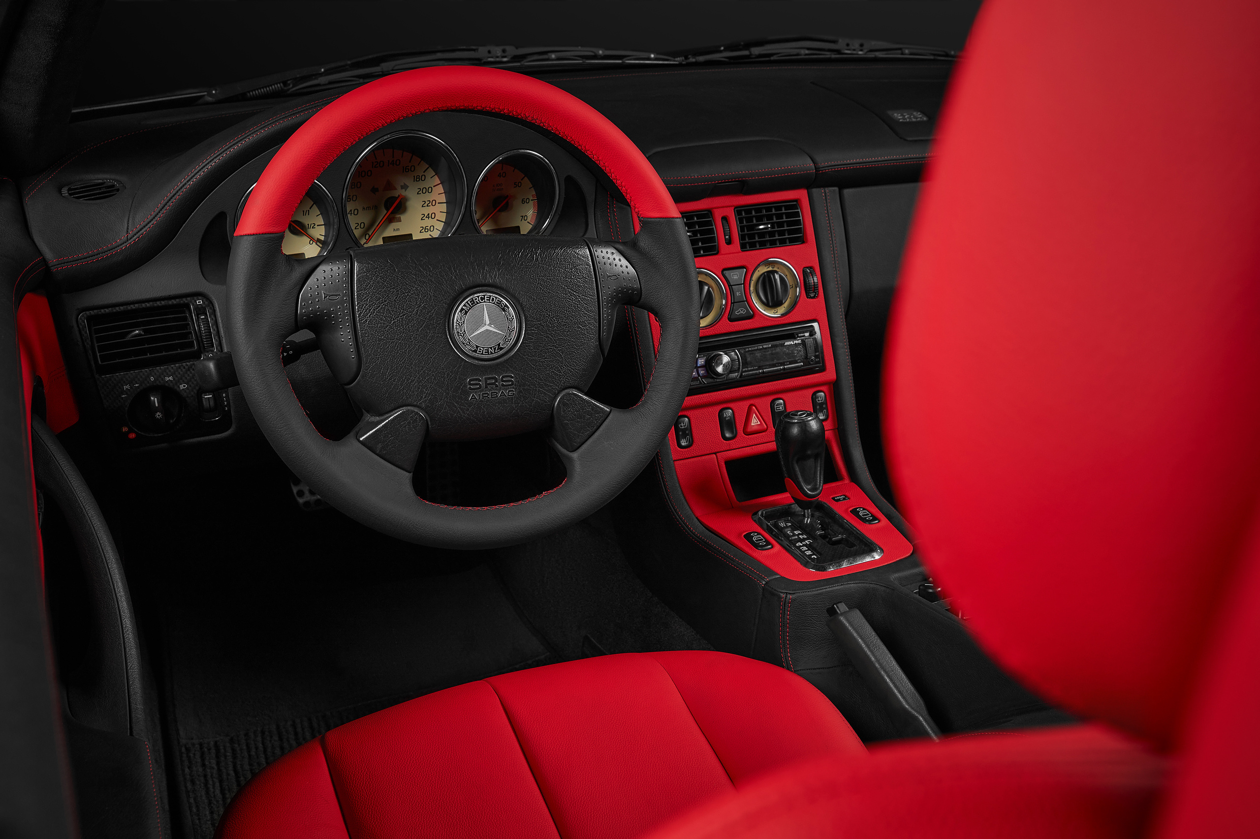 Mercedes-Benz SLK 230 Black Cabrio. Репортажный фотограф и ретушер в Москве Наталья Алексеева