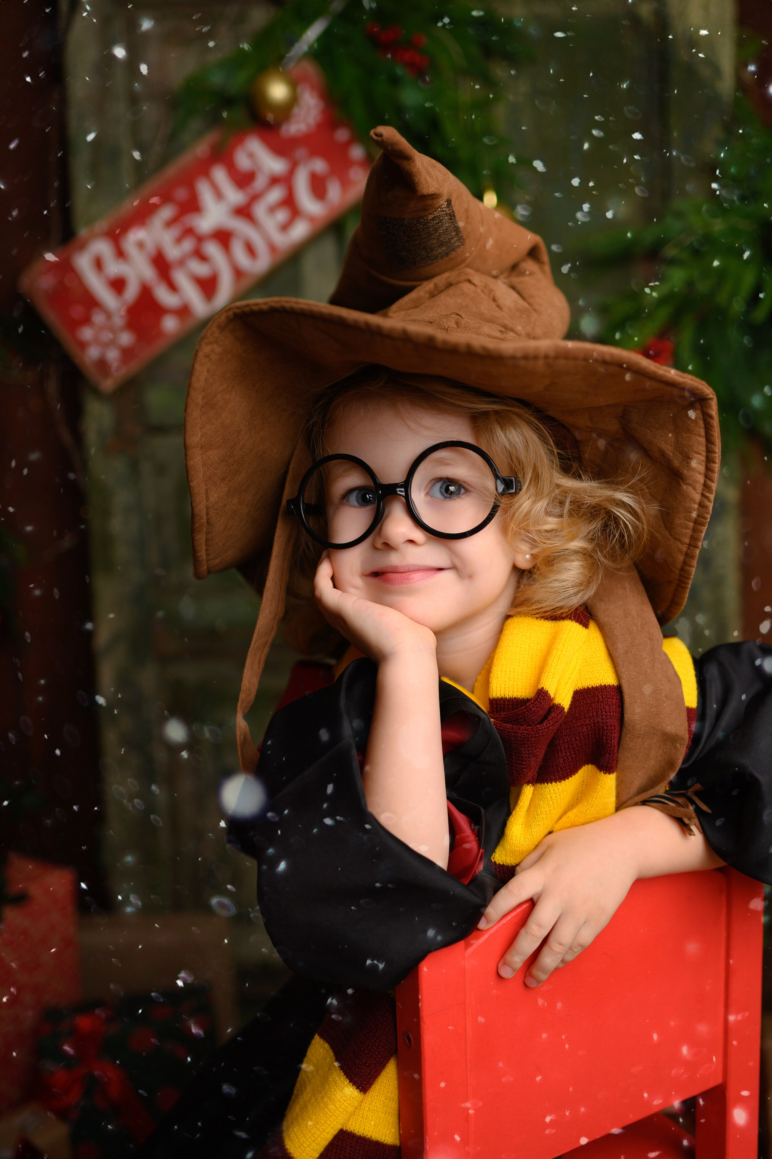 Фотопроект Новый год. Семейный, детский фотограф в Москве Дегтярева Анастасия