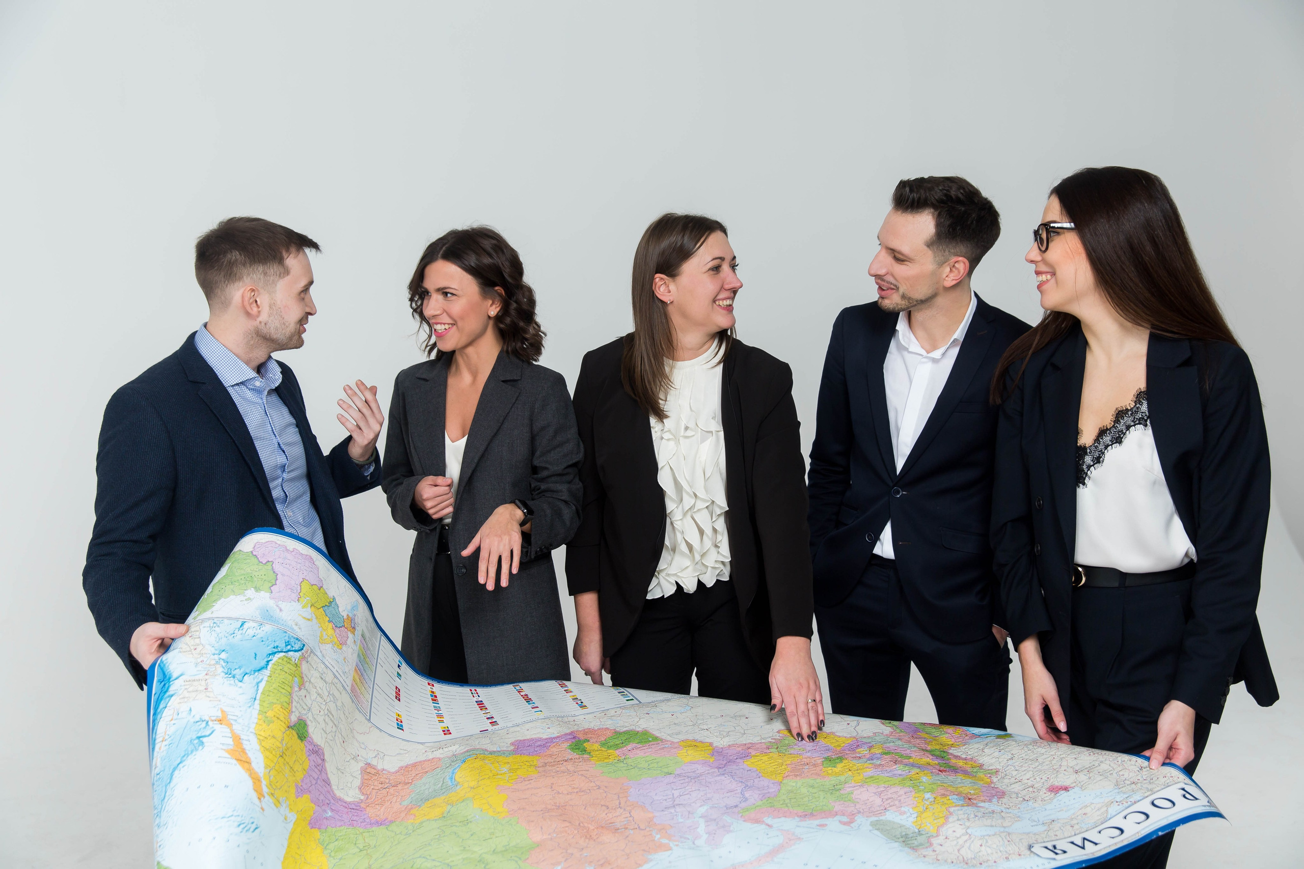 Студия для TrendAgent. Снимаю съемки