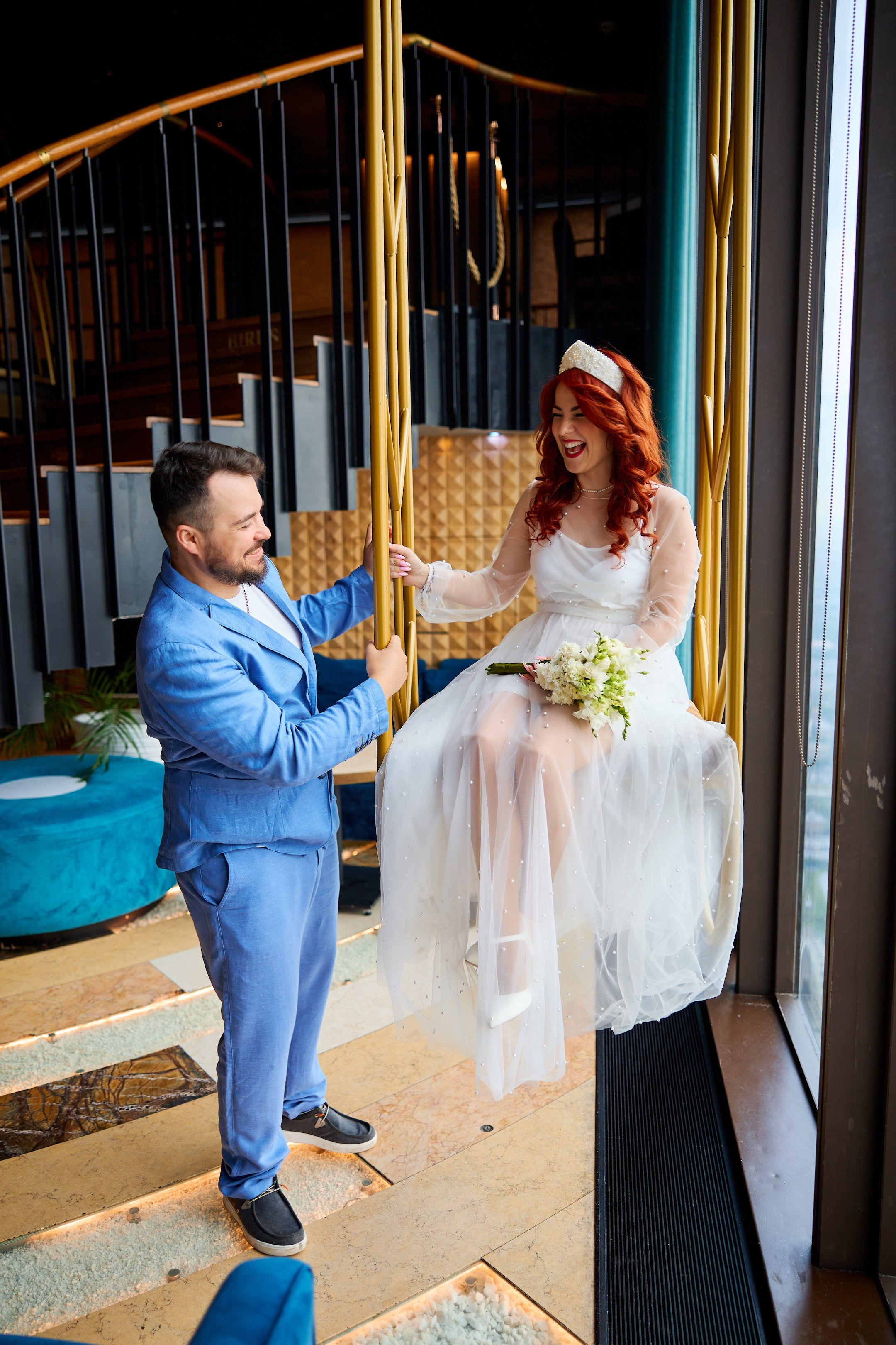 Свадебная фотосессия летом. Свадебный фотограф Сергей Колбинский