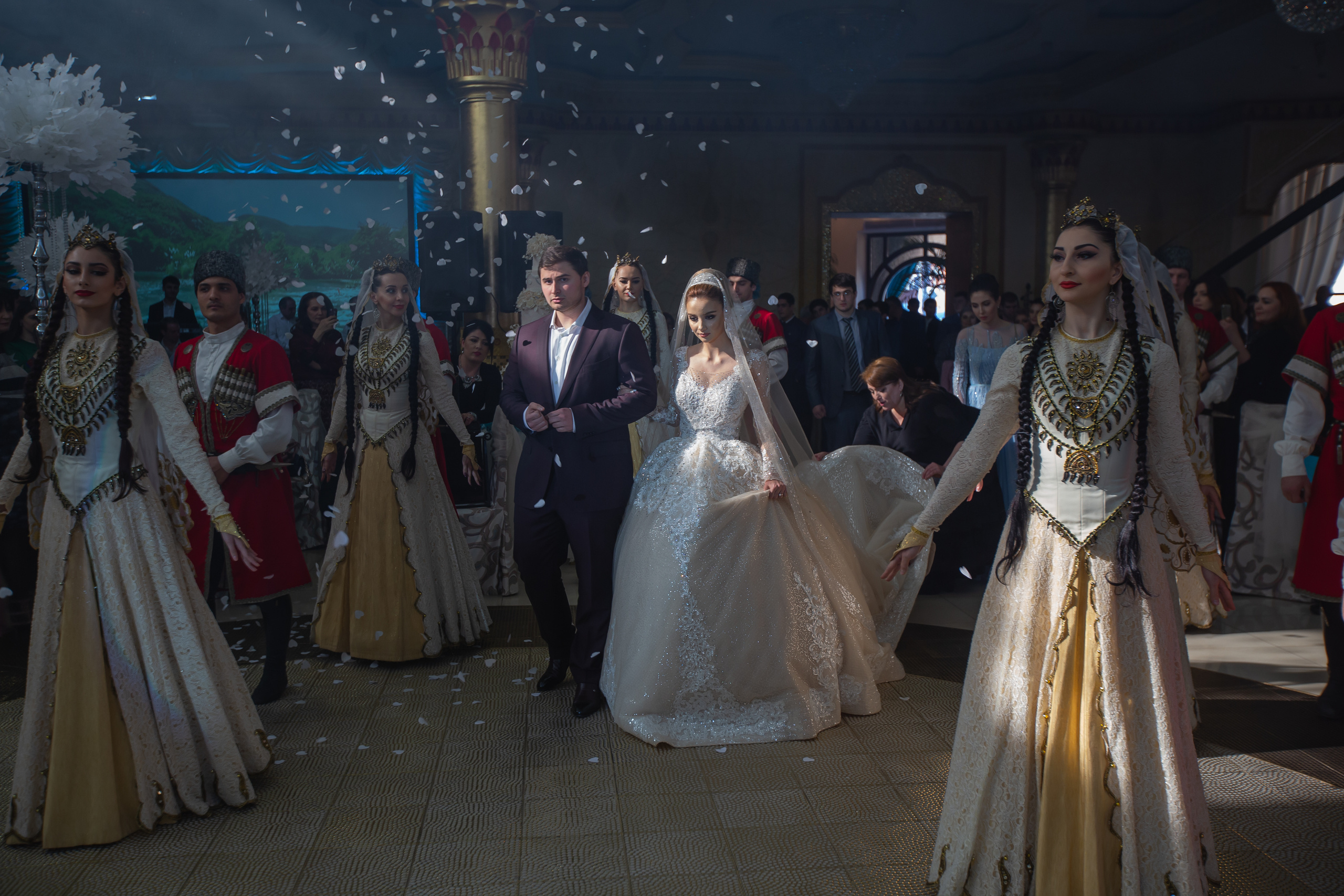 Гамзат и Саният, 2017 г. Портфолио свадебного фотографа Магомеда Юсуфова