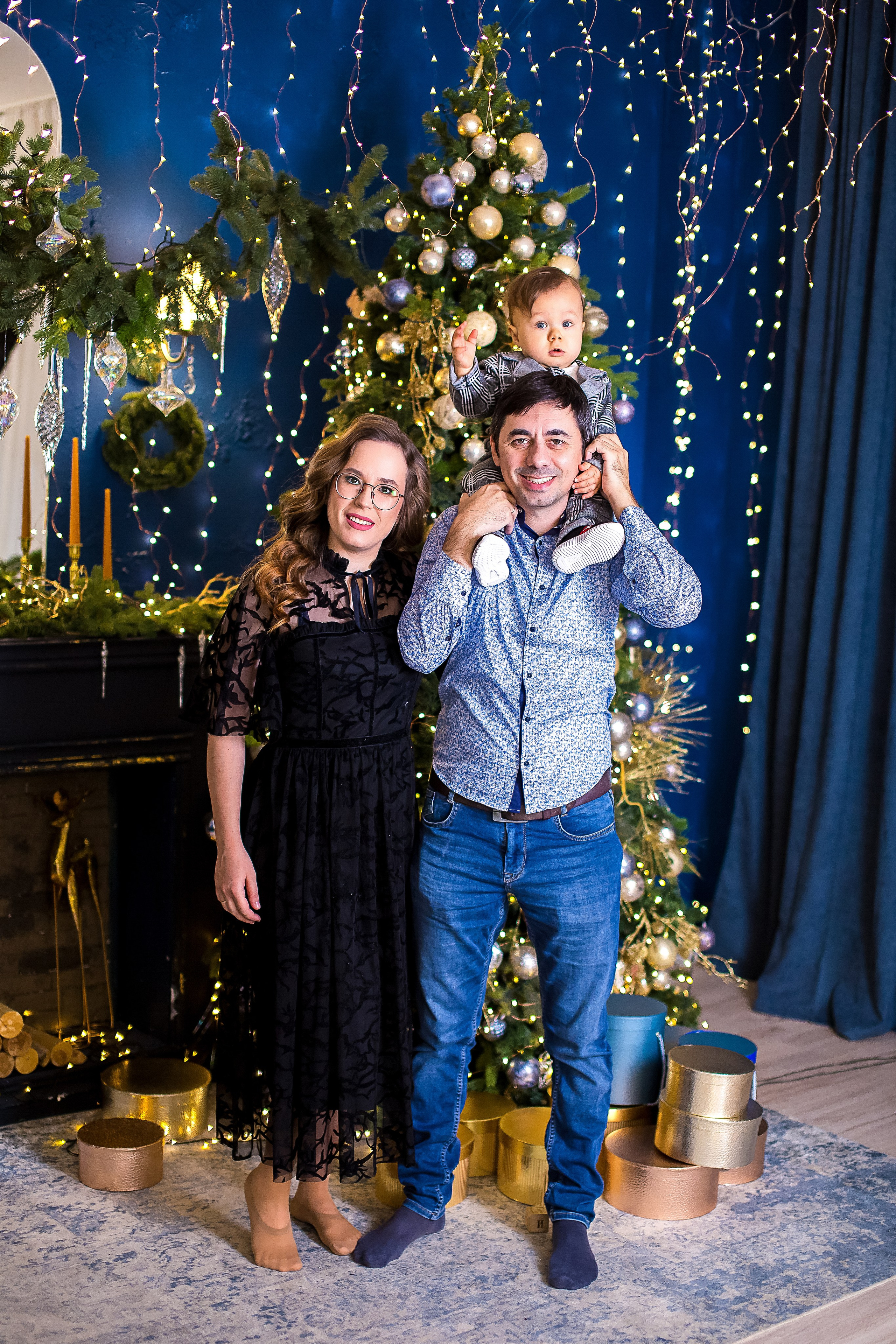 Новогодняя съемка. Свадебный и семейный фотограф/видеограф в Краснодаре Наталья Осинская