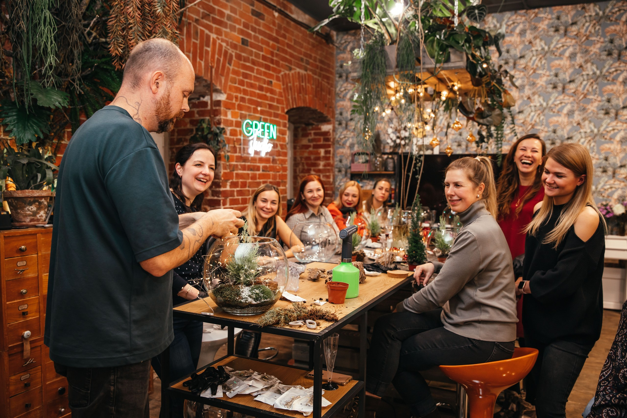 МК в GREENSTUDIO. Семейный и ивент фотограф в Москве Мария Маликова