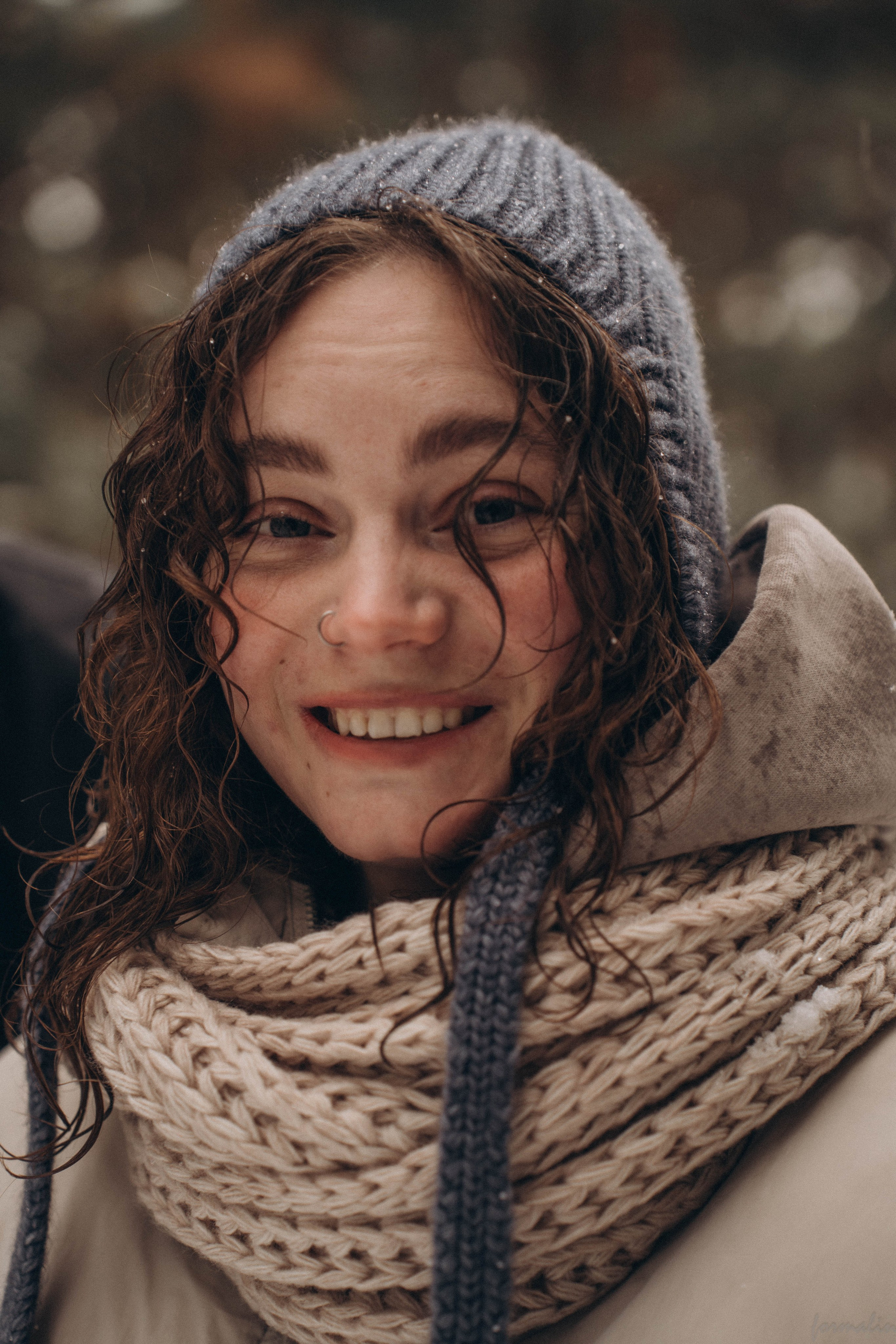 Романтичный снегопад. Алиса Никитцова | Фотограф в Казани